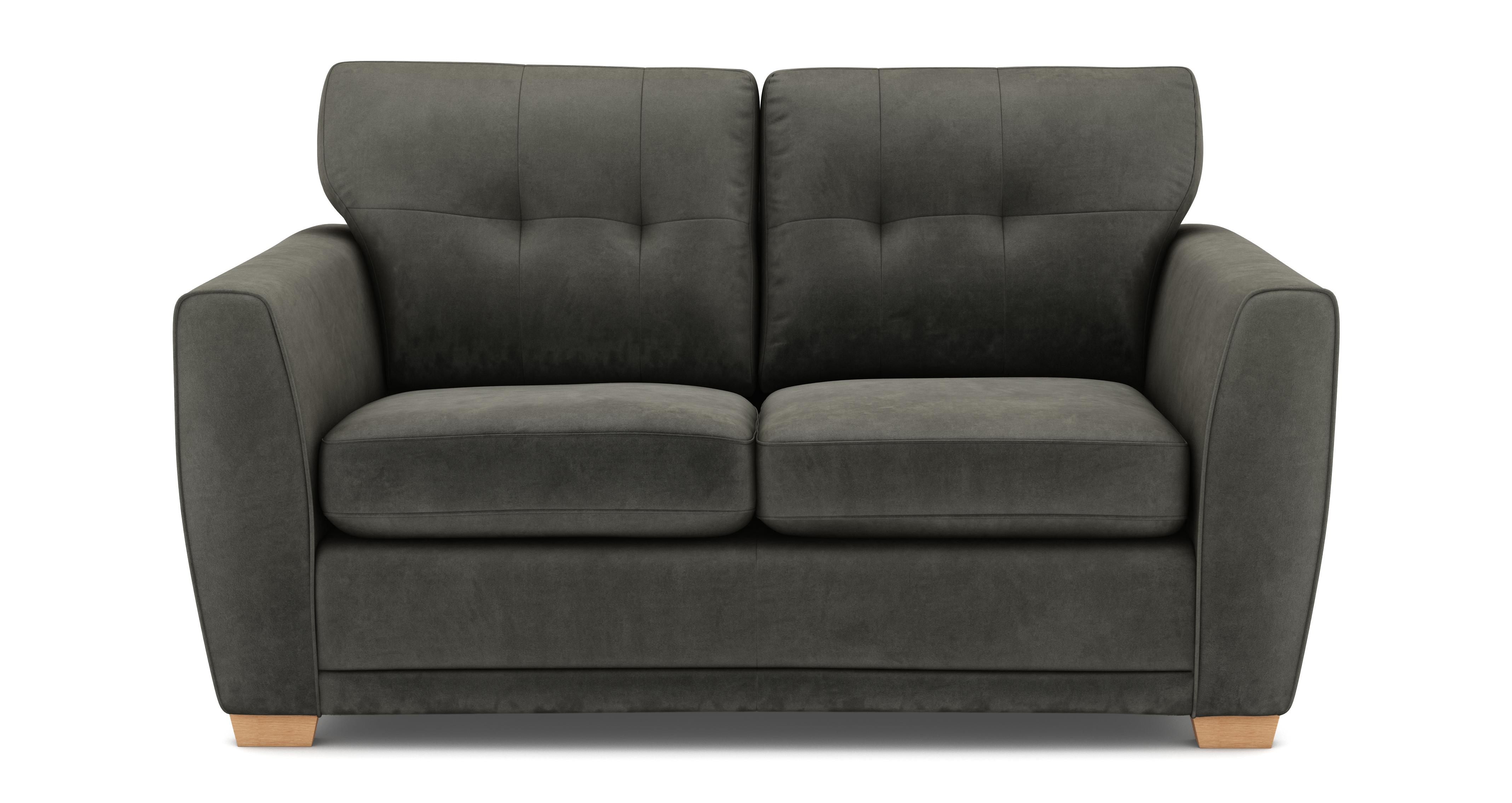 Kian Velvet Small 2 Seater Sofa | DFS
