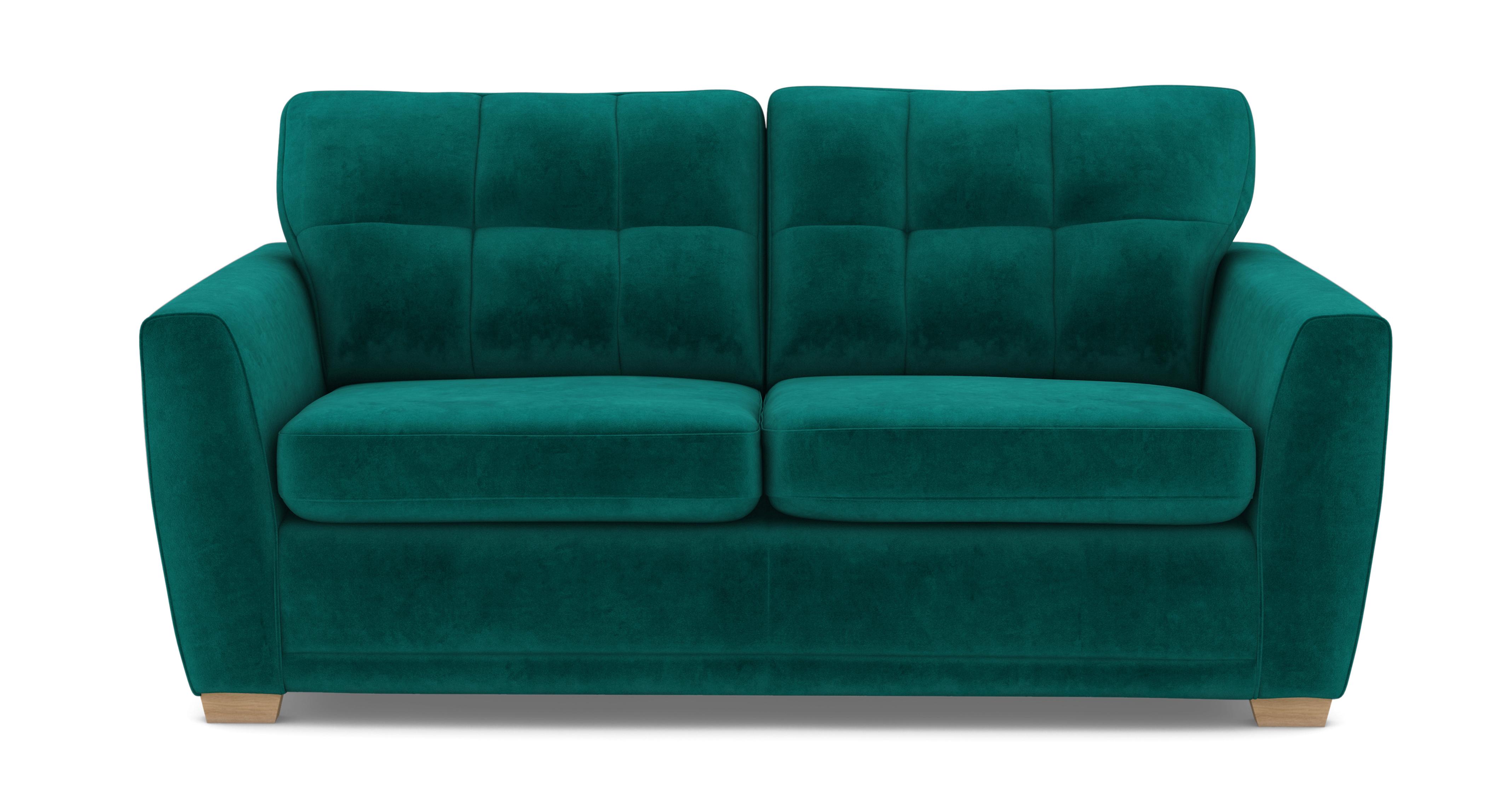 Kian Velvet 3 Seater Sofa DFS