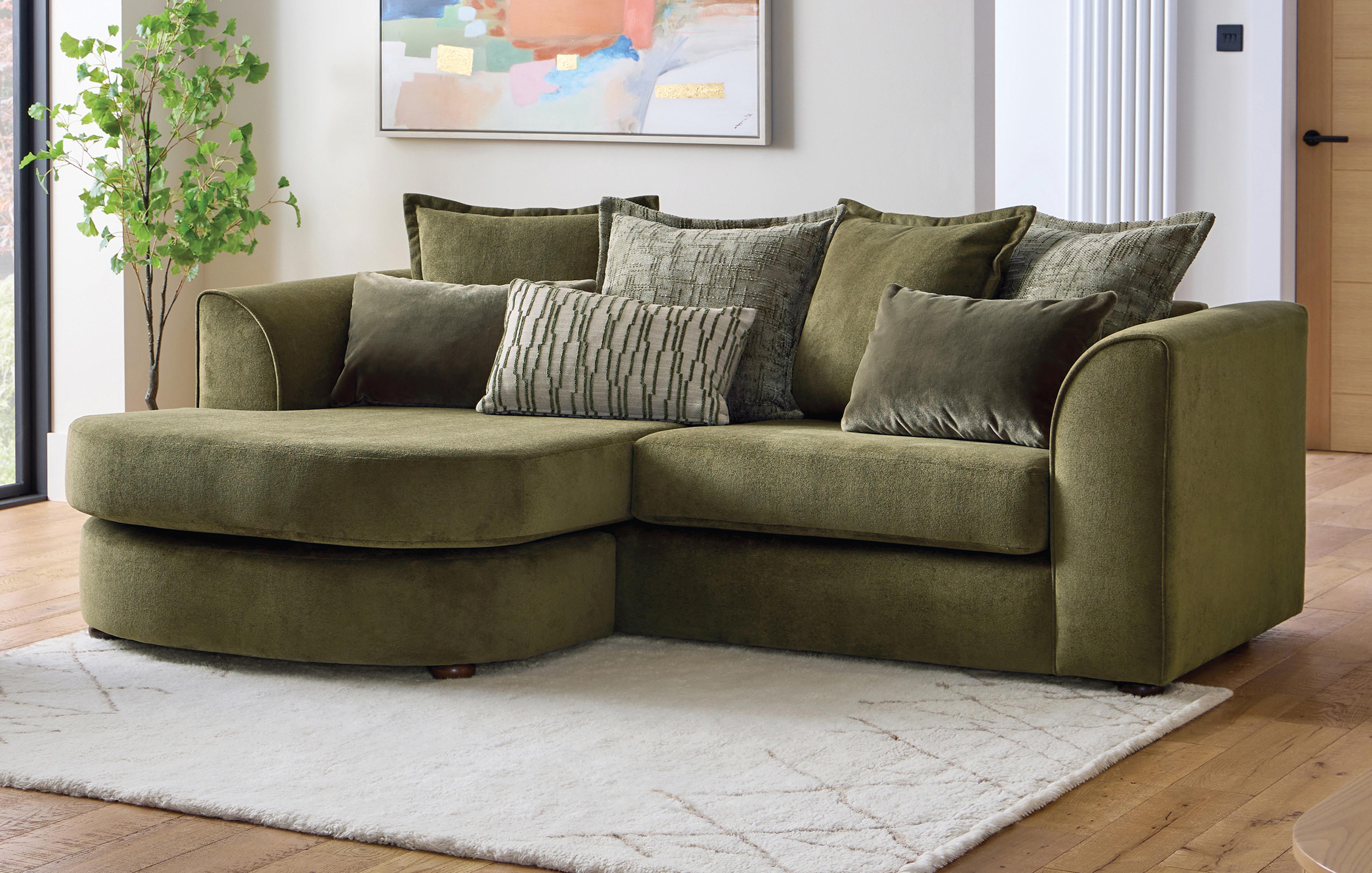 Pillow Back 4 Seater Lounger