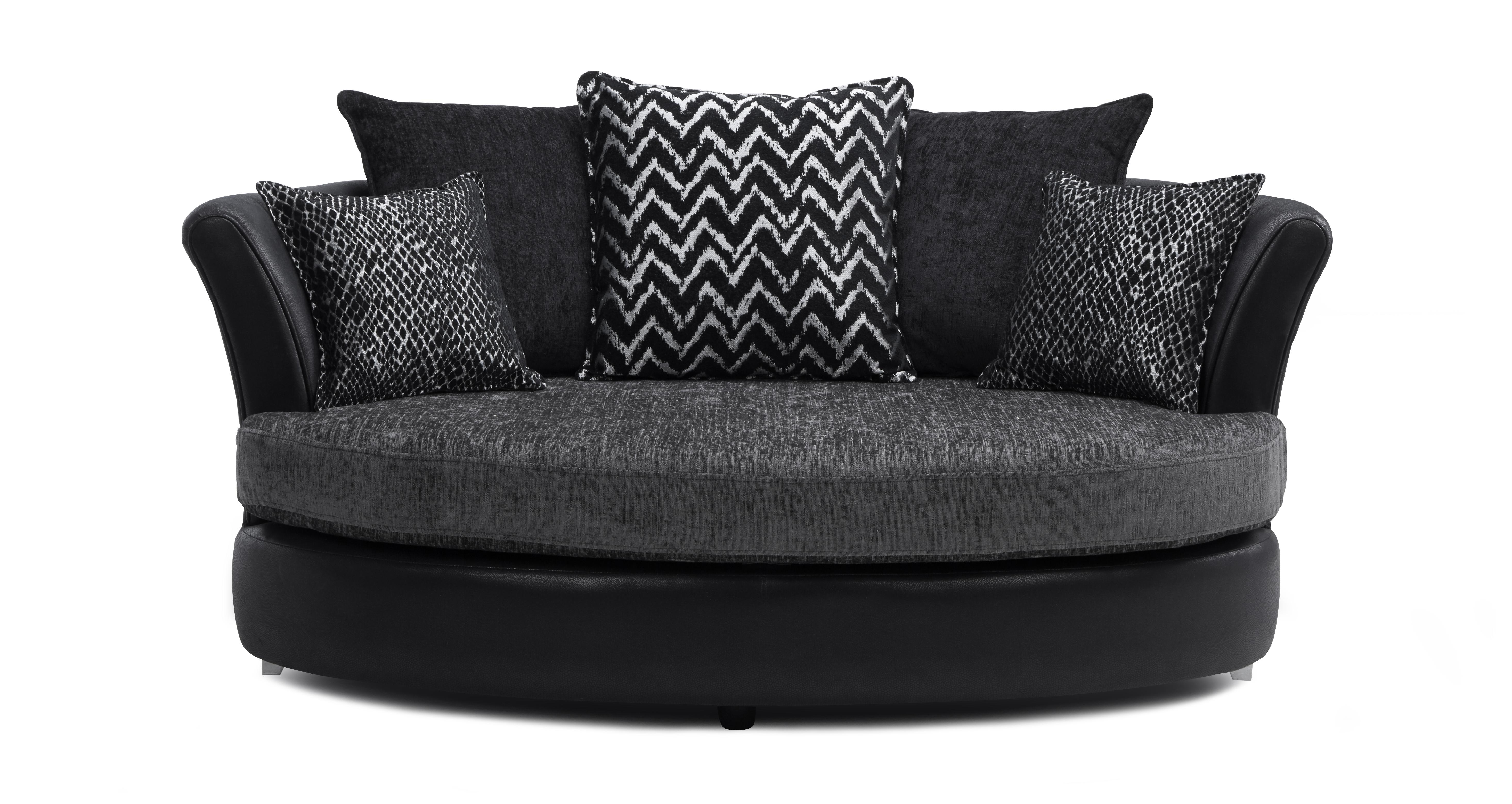 Black Leather Cuddler Sofa Review Home Co