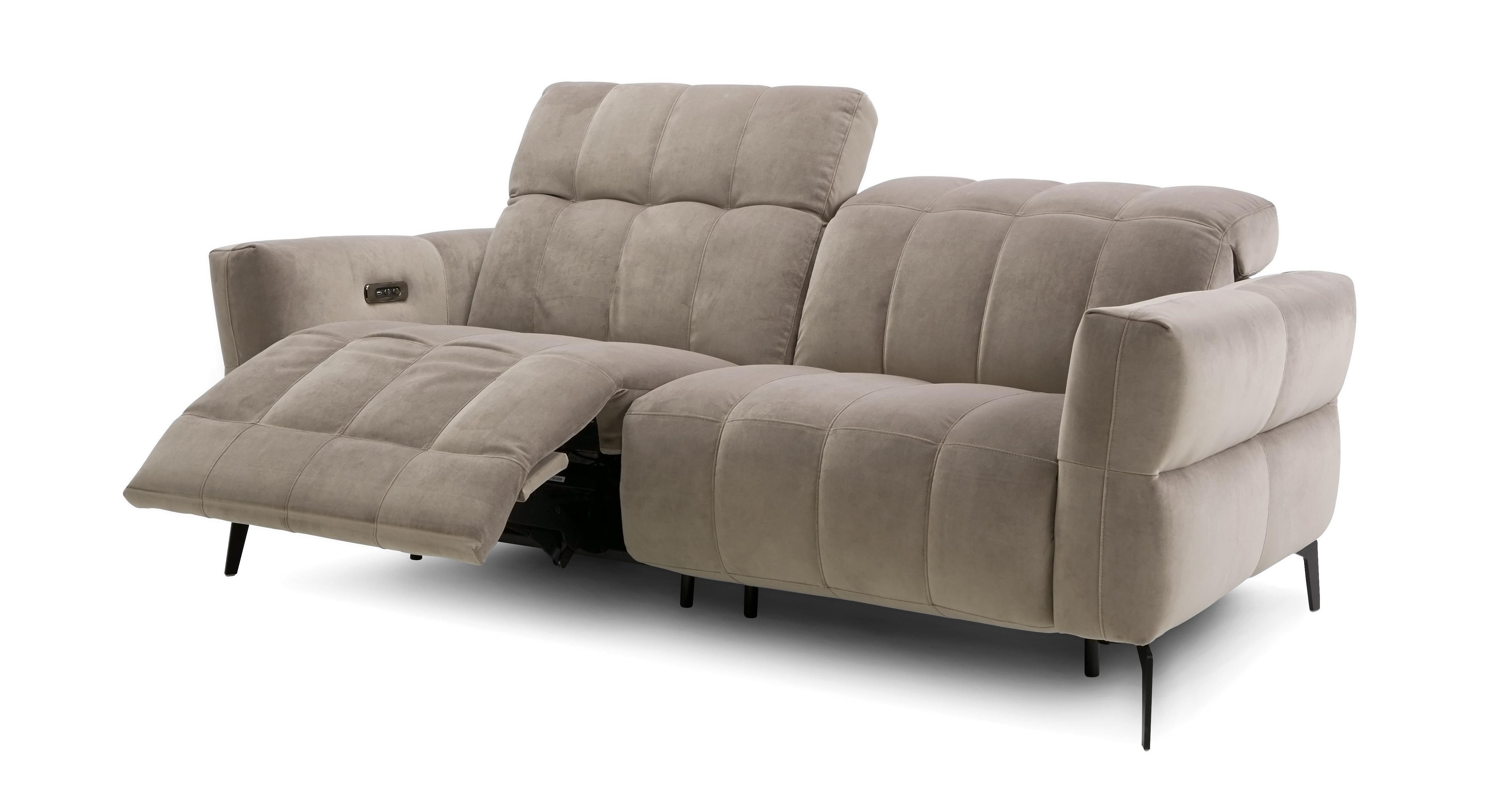 Laganos 3 Seater Power Recliner Montrose Dfs