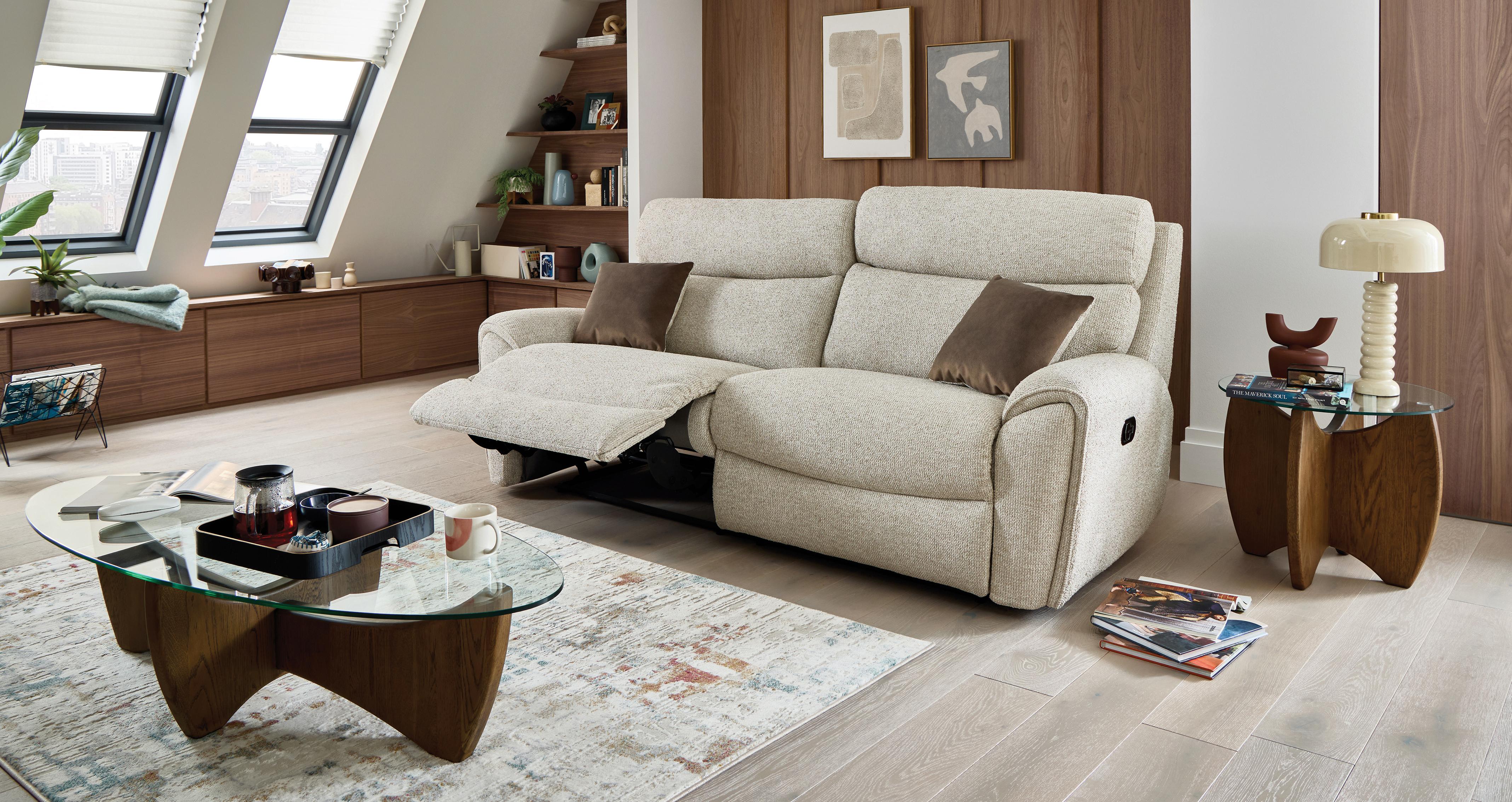 Lakewood Cuddler in Ruka Leather Stone