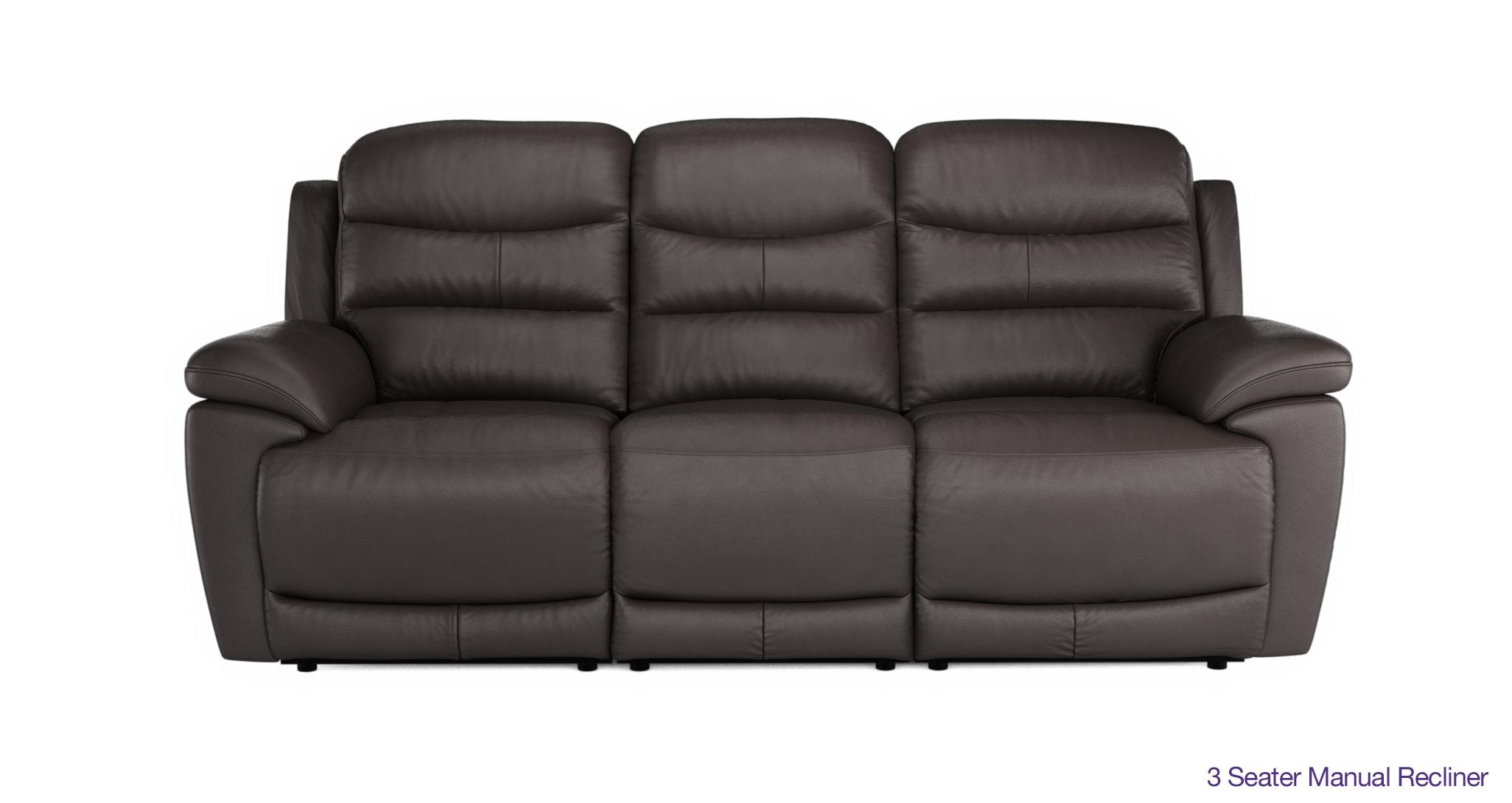 Landos 3 Seater Manual Recliner DFS