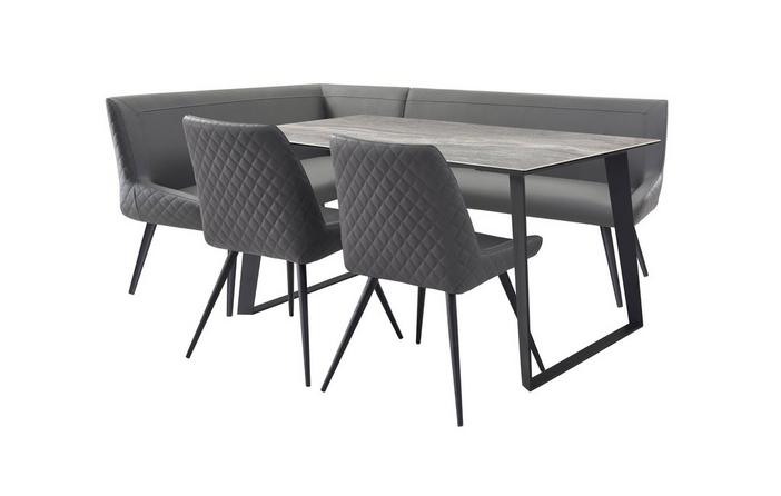 Laredo 145 Cm Fixed Dining Table With 1, Corner Bench Dining Room Sets
