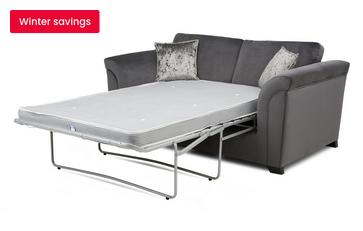 Formal Back 2 Seater Deluxe Sofa Bed