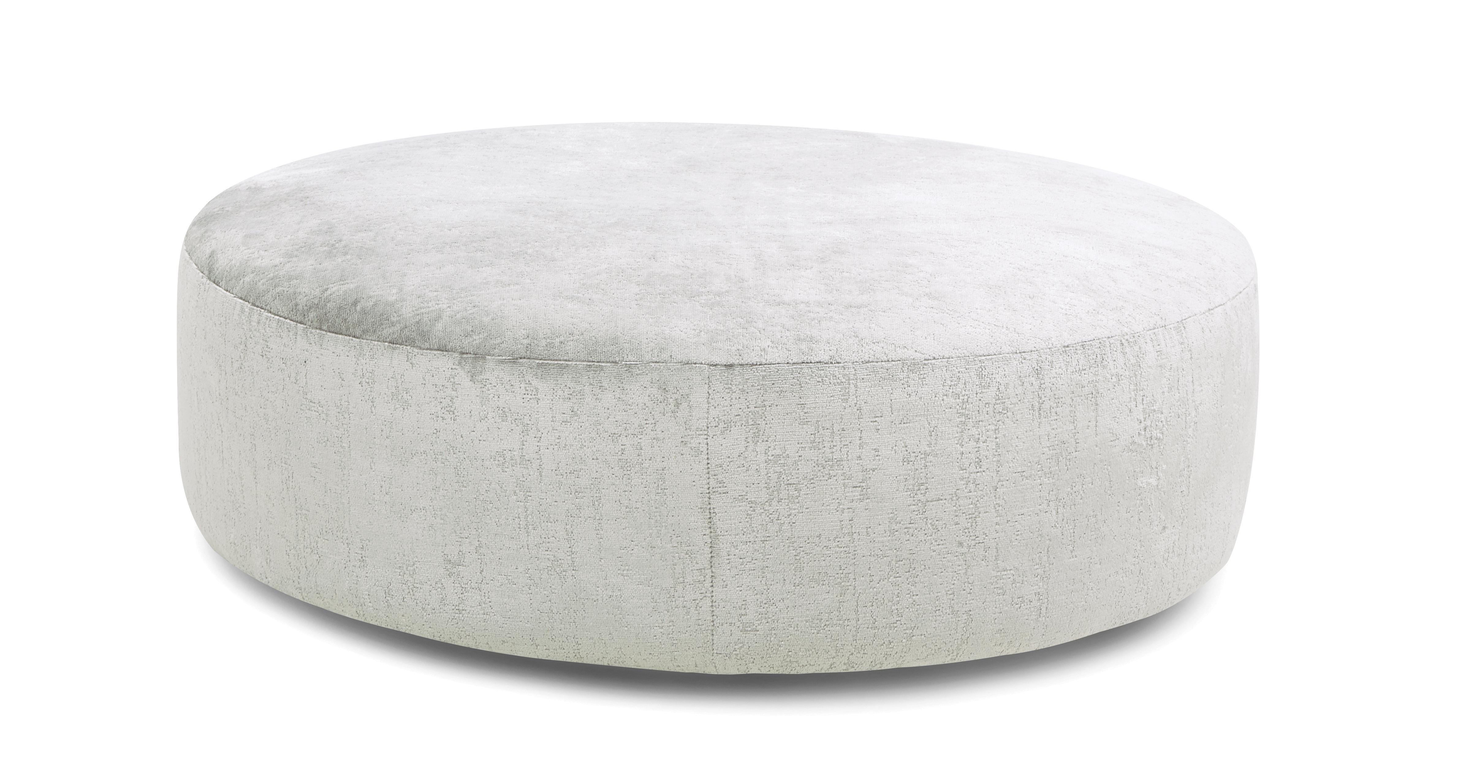 Large shop round footstool