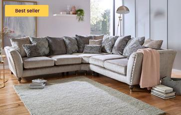 Pillow Back 3 Seater Deluxe Sofa Bed