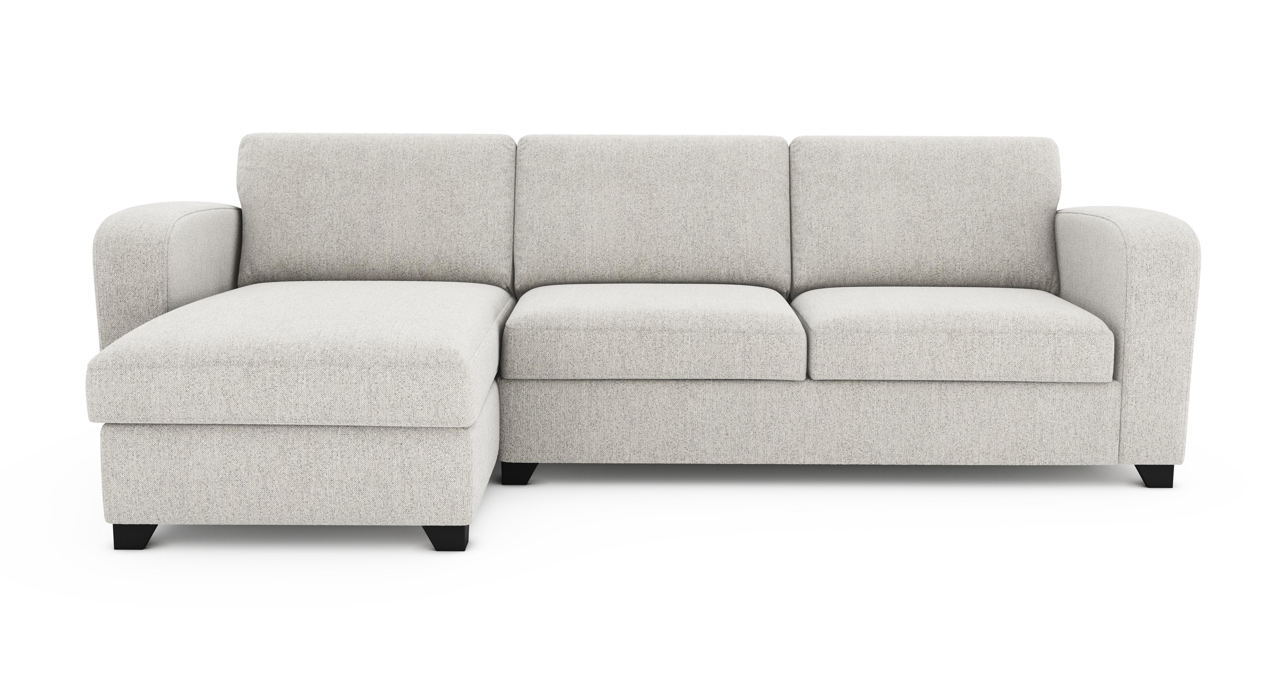 Left Hand Facing Chaise End 3 Seater Supreme Sofa Bed