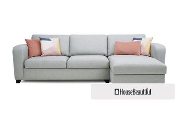 Right Hand Facing Storage Chaise End 3 Seater Sofa