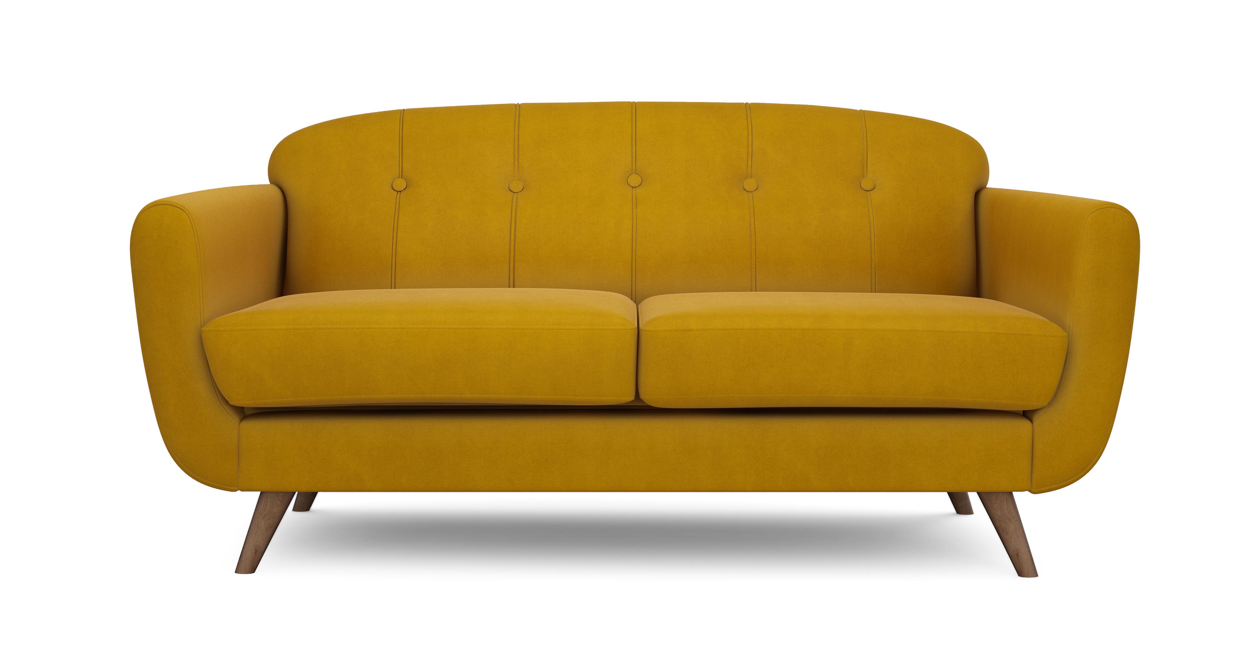 Laze Large Sofa Velvet Dfs