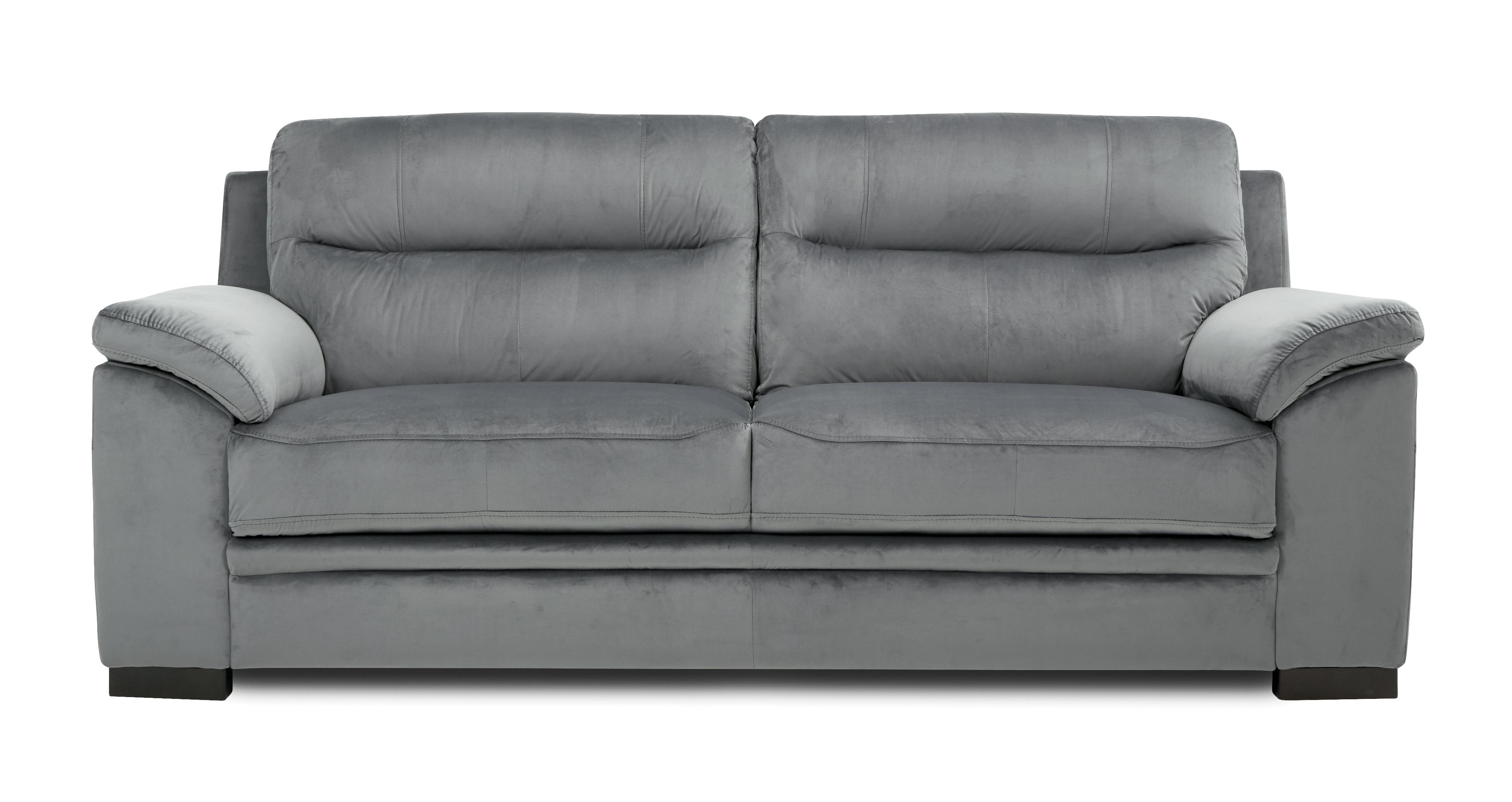 Leiston Velvet 3 Seater Sofa DFS
