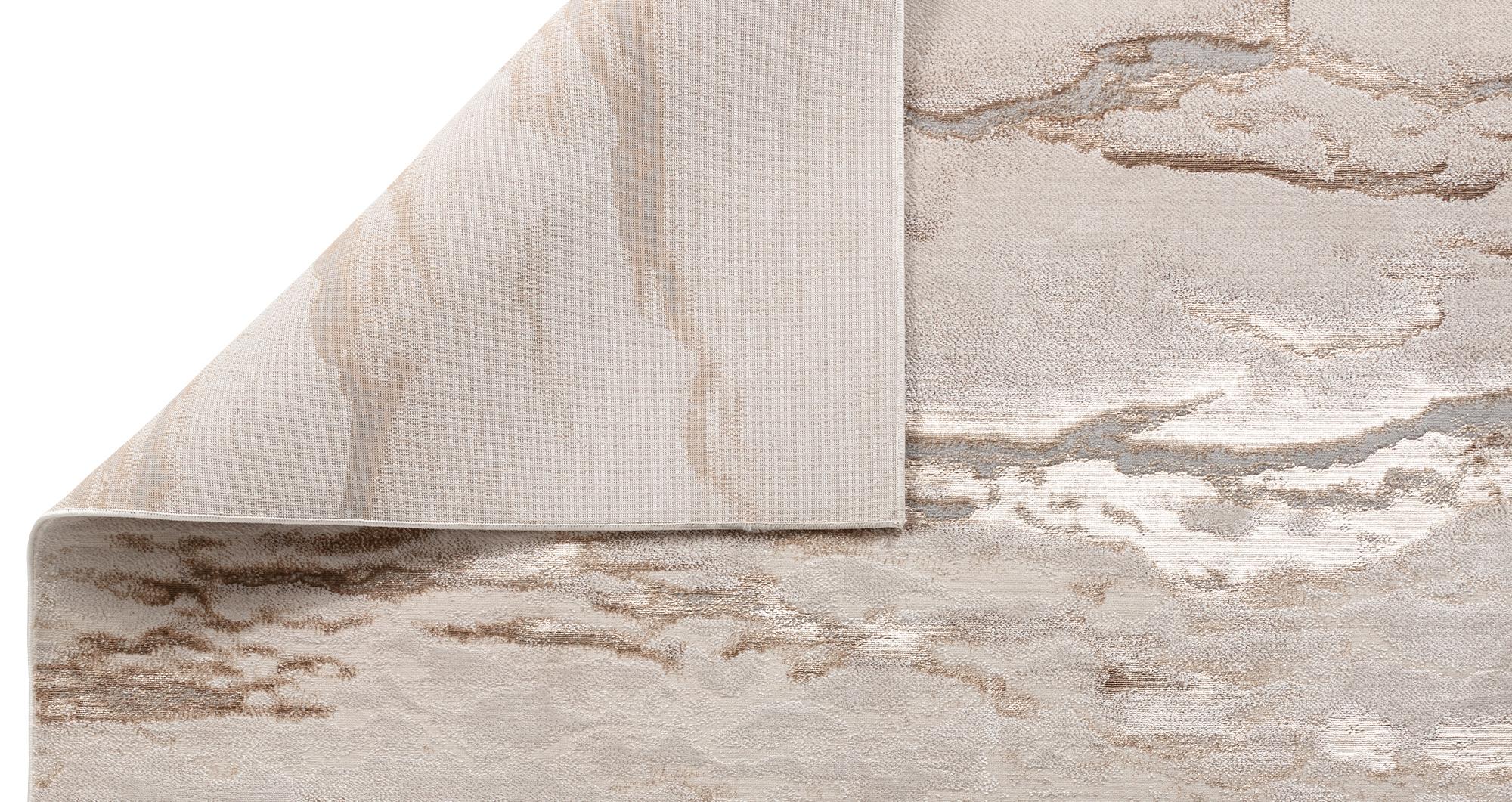 Leland-rug Small Rug 120cm x 170cm in Leland Beige and Gold