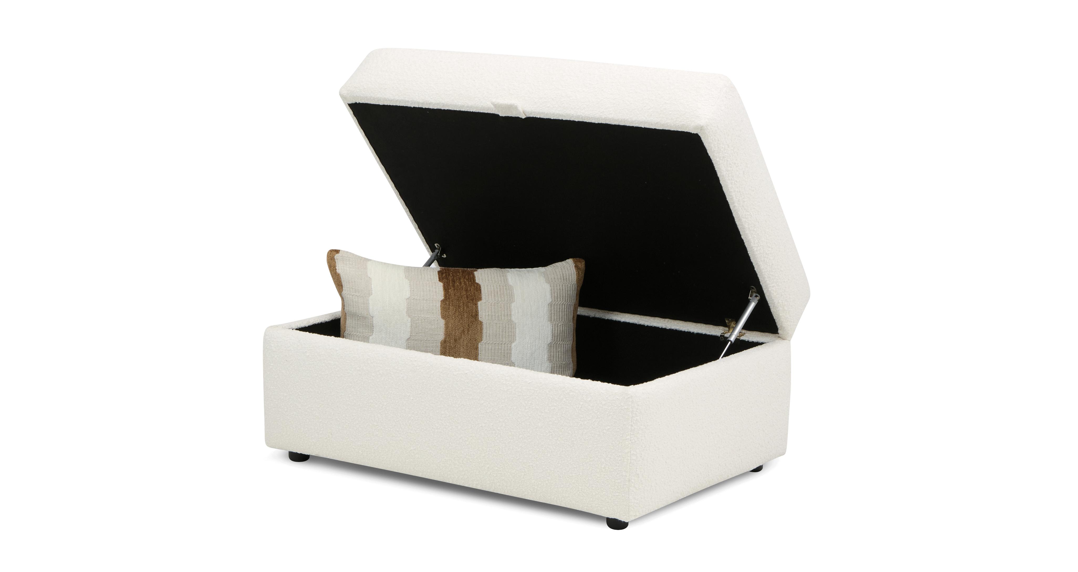 Lenora Large Storage Footstool | DFS
