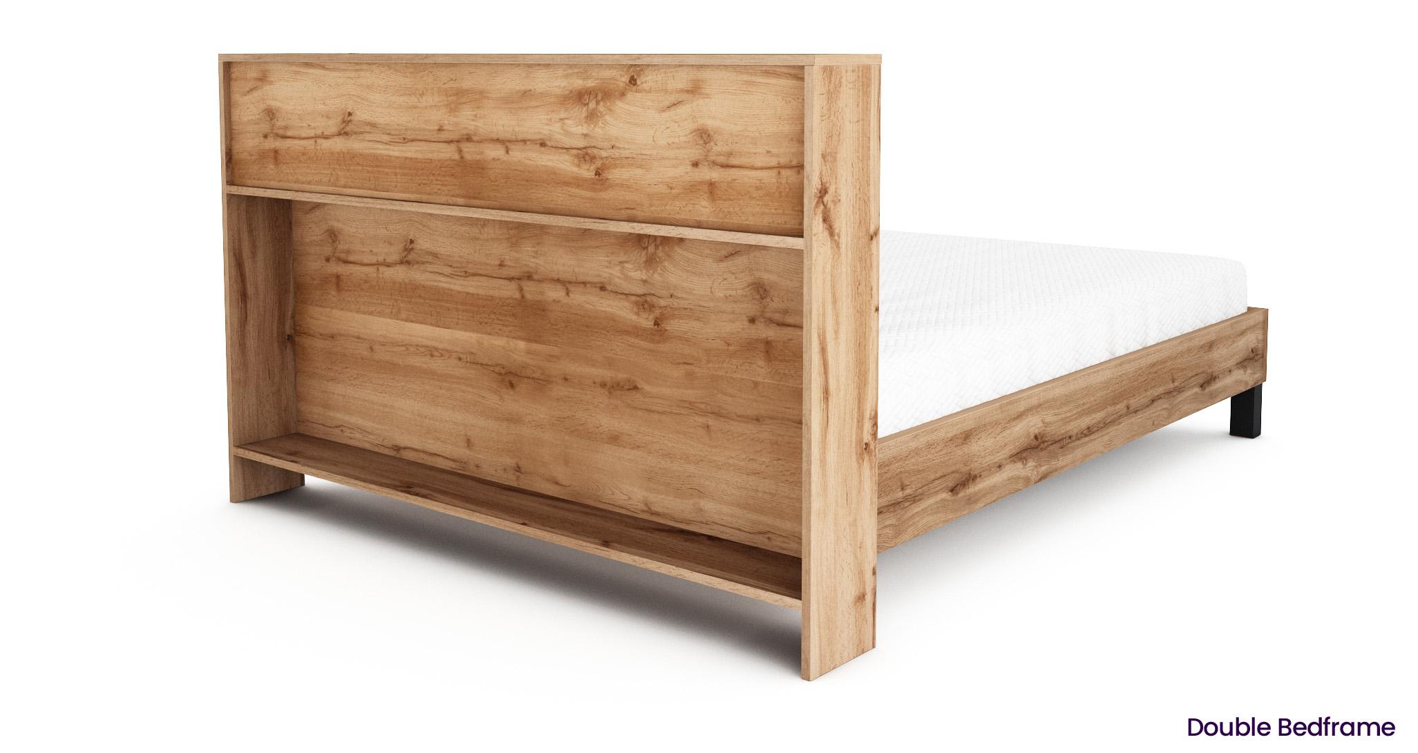 Leons double store bed frame