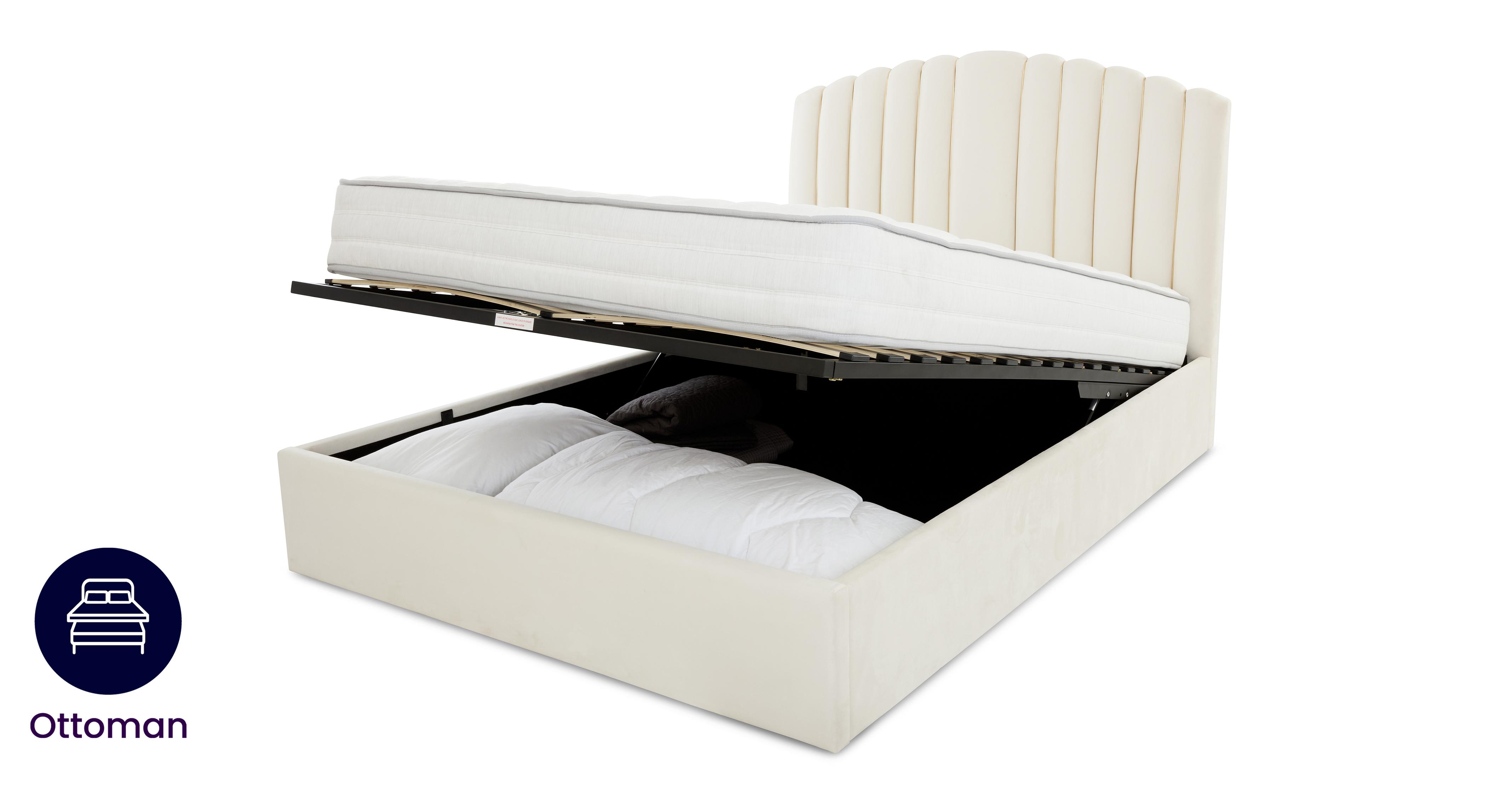 Double Ottoman Bedframe