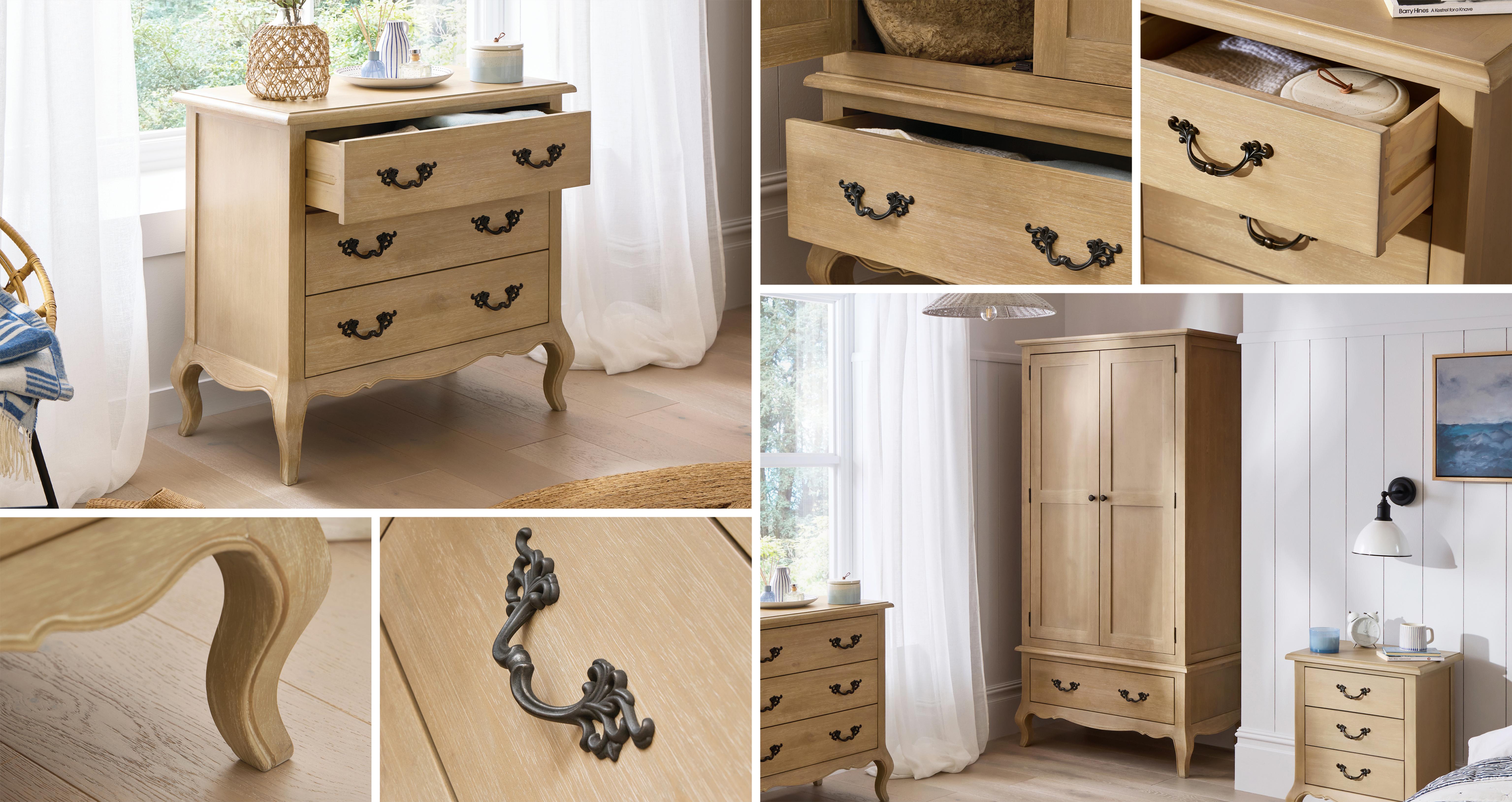 Lewes 3 Drawer Chest | DFS