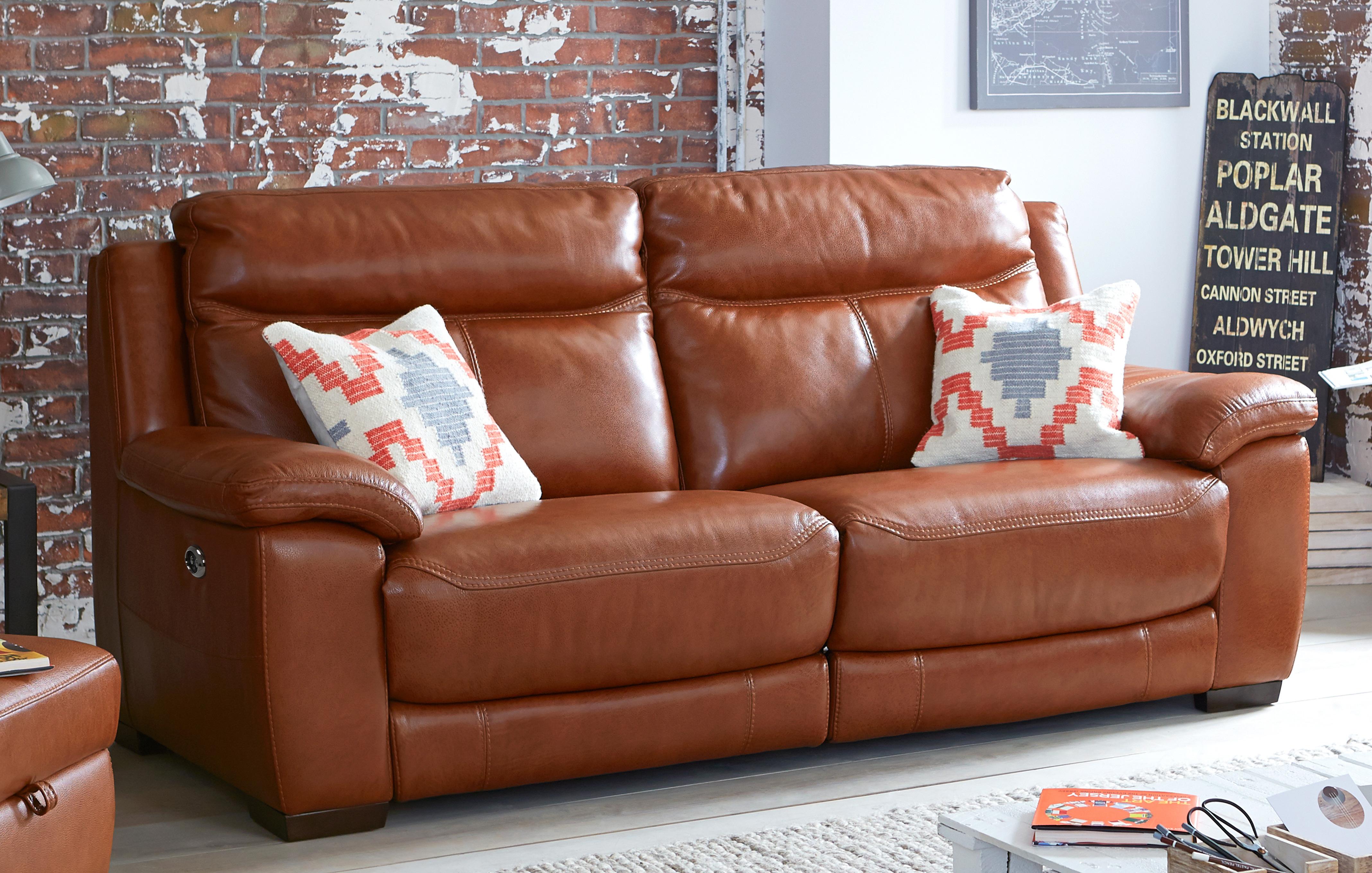 Dfs sofas 2025 leather recliner