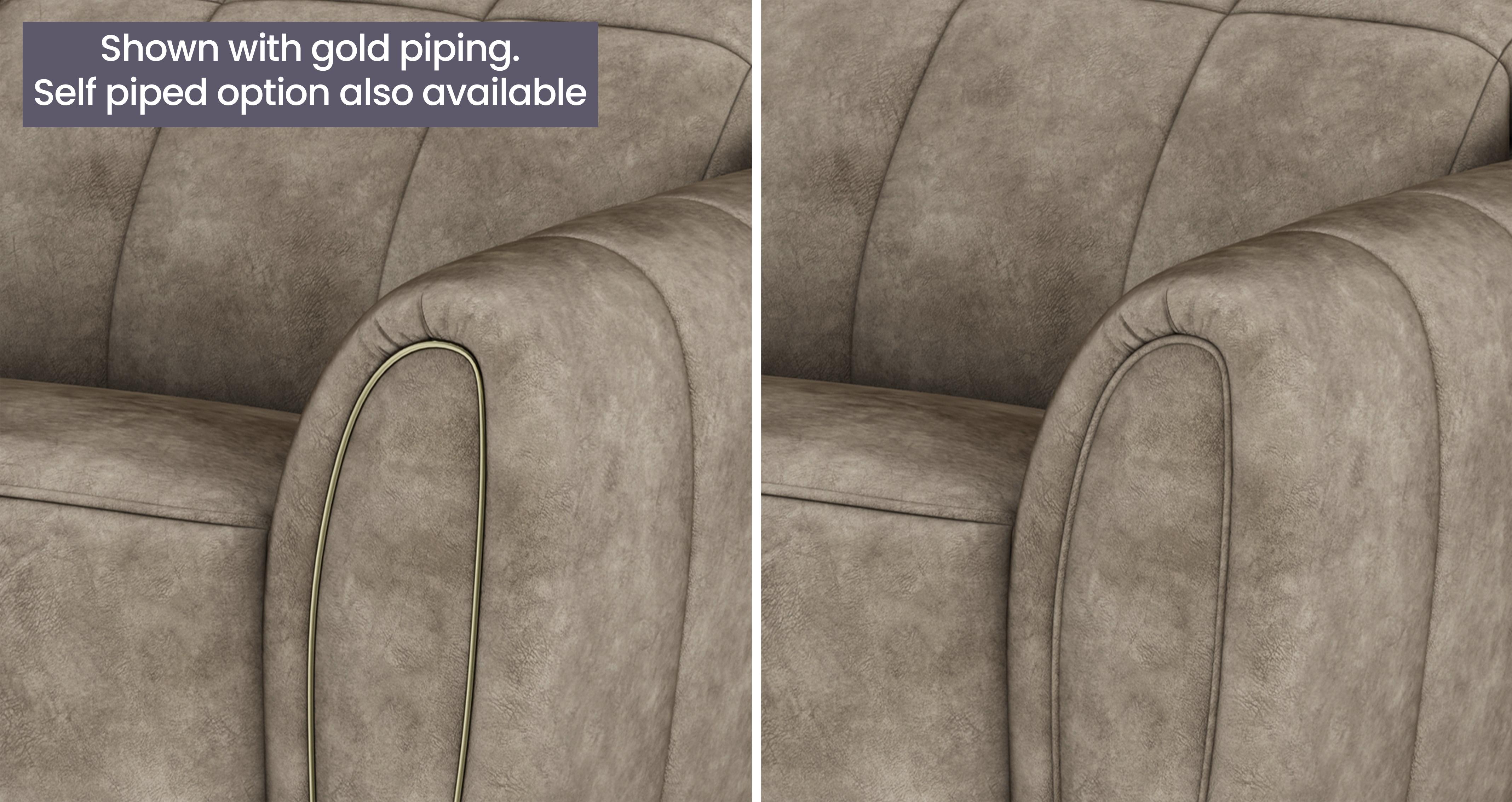 Lidia Power Recliner Chair in Mayson Truffle