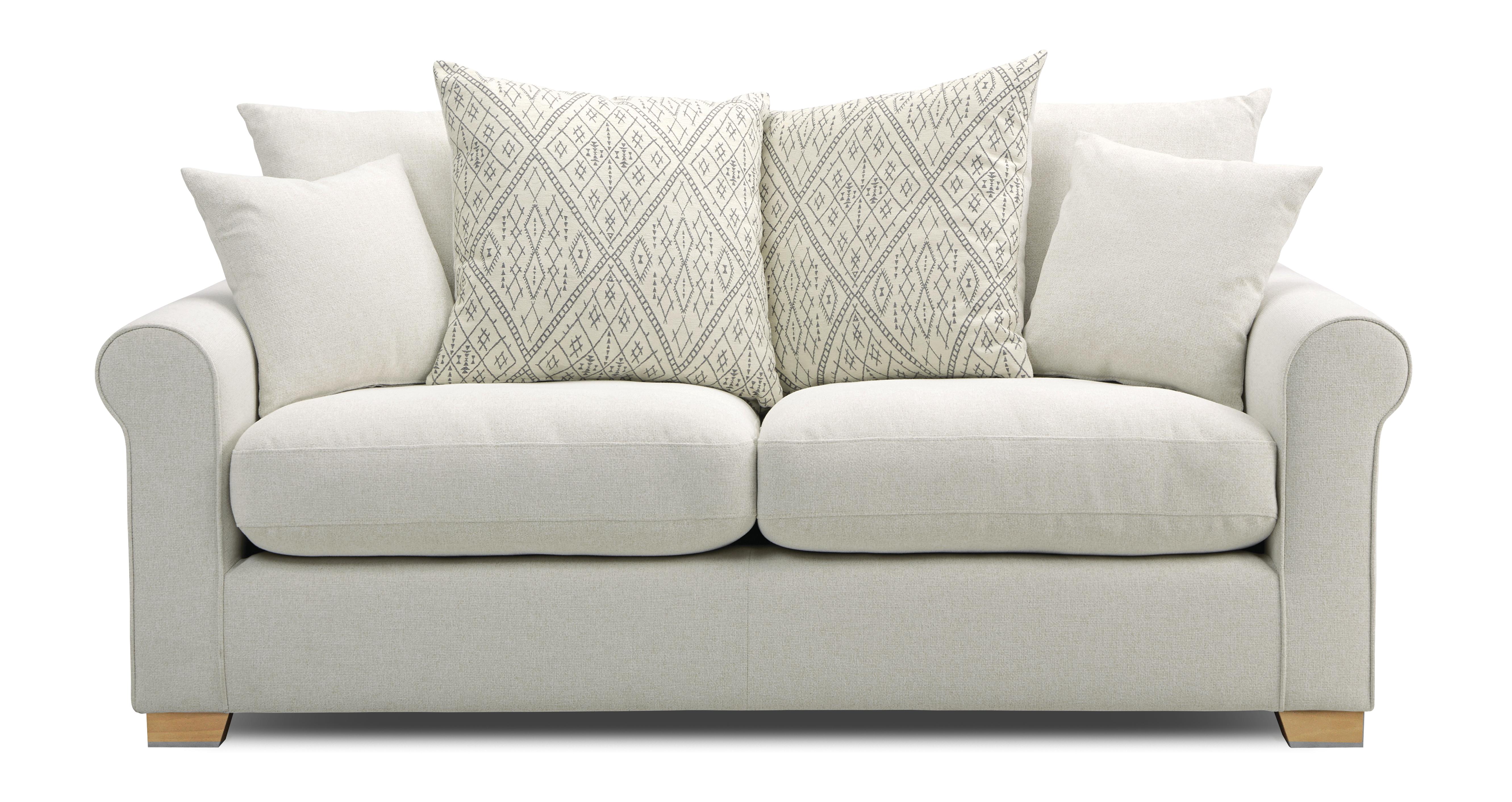 Lilah Pillow Back 3 Seater Sofa 