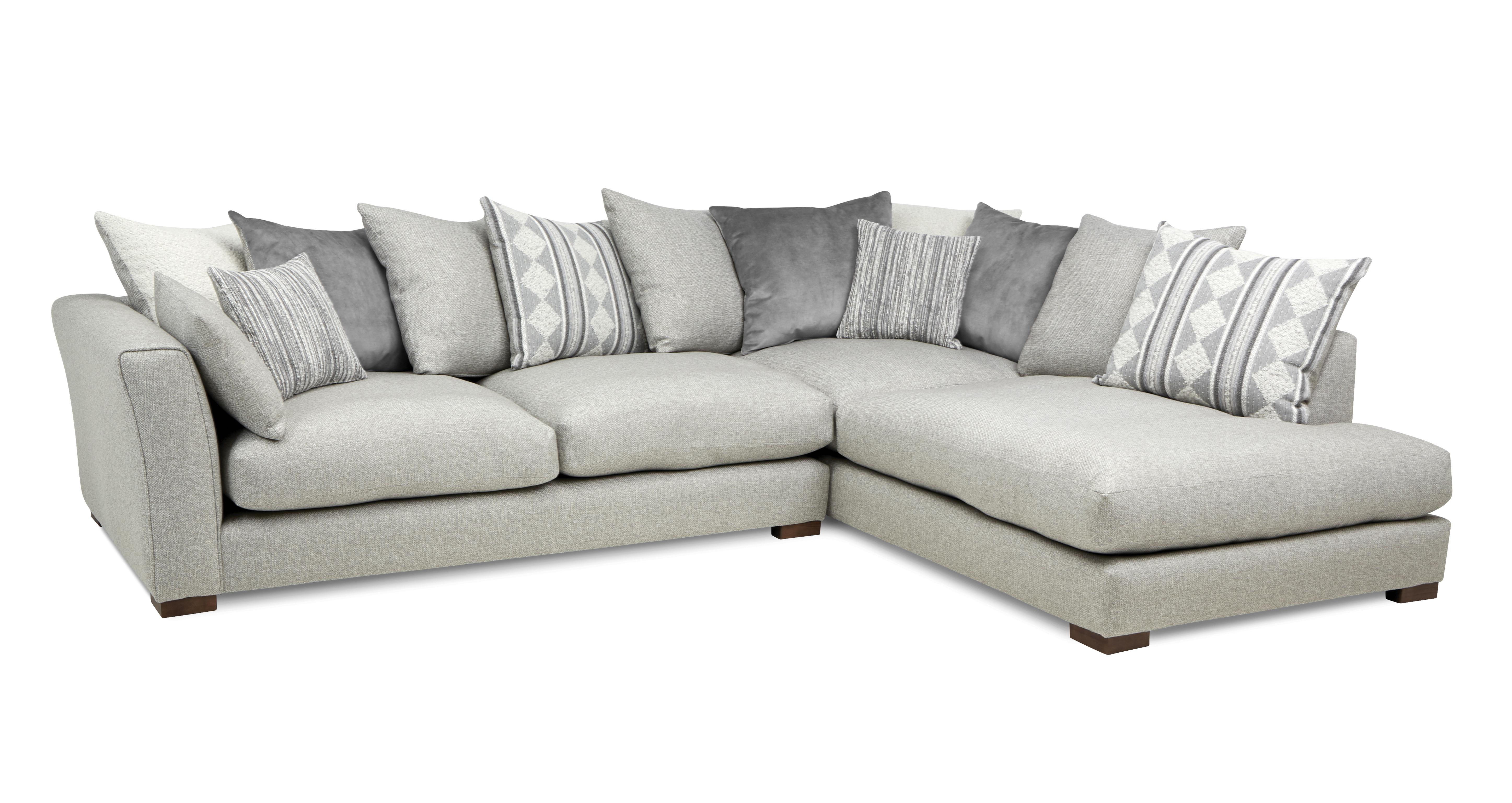 DFS Corner Sofa 4 Seater (right hand facing). Pre-owned.