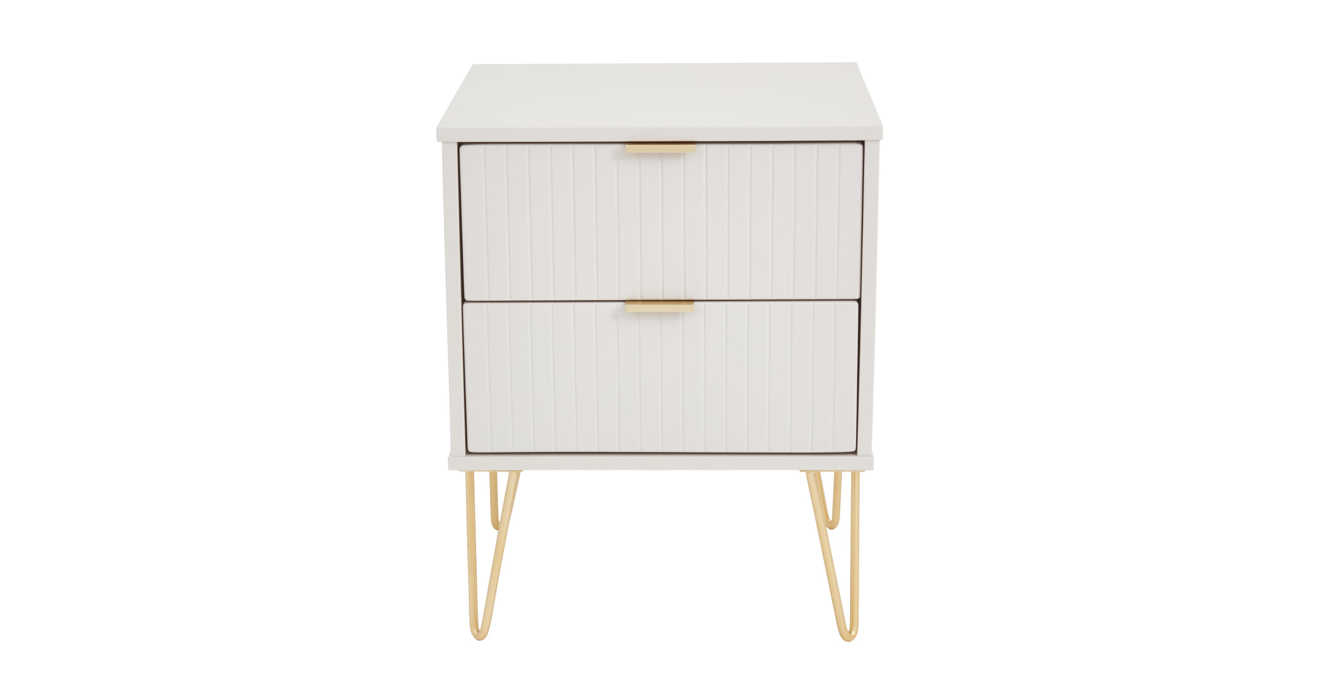 Loft studio deals 2 drawer bedside