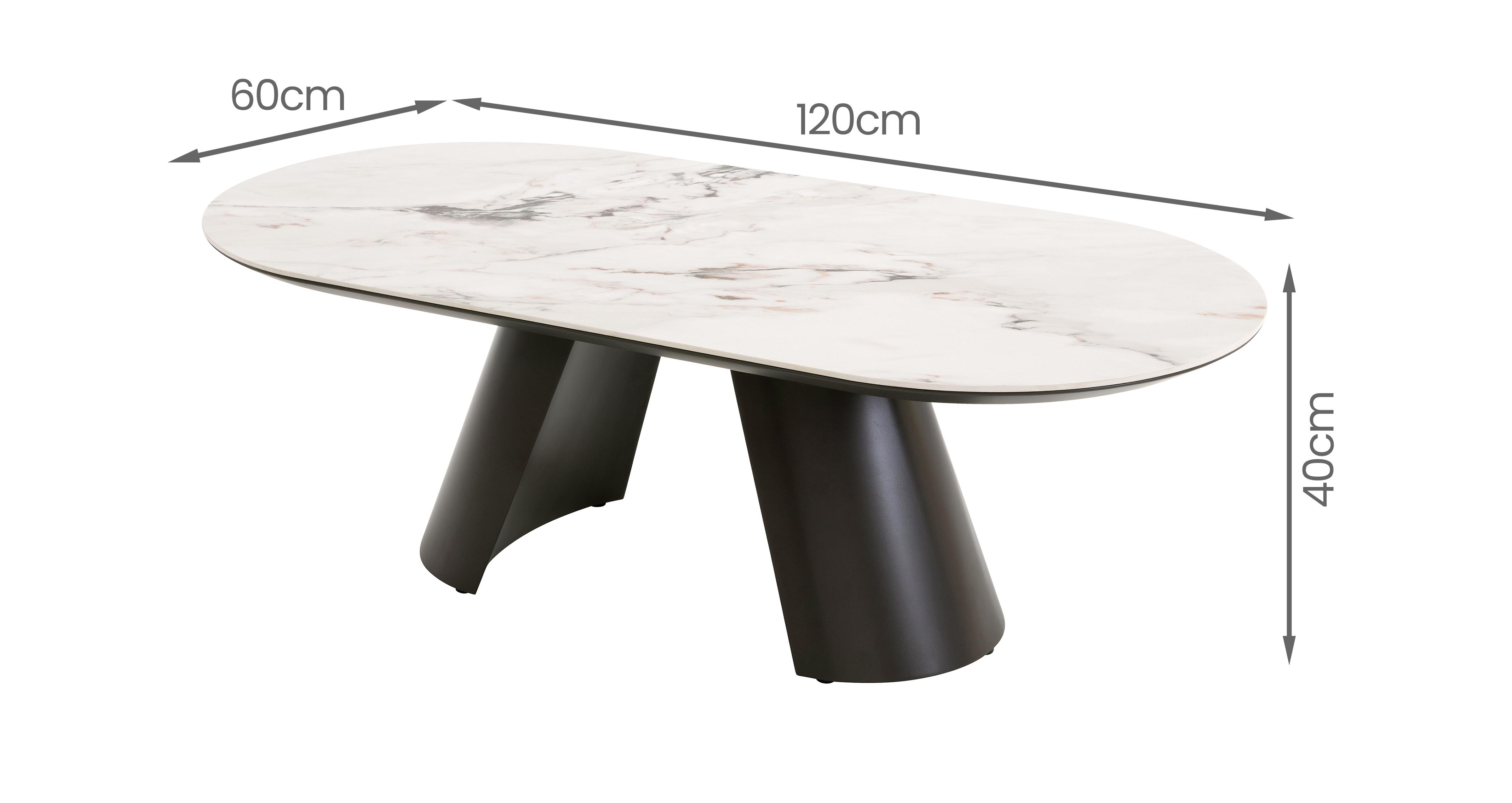 Lorea-coffee-table-clearance Coffee Table in Lorea White And Grey Clearance White
