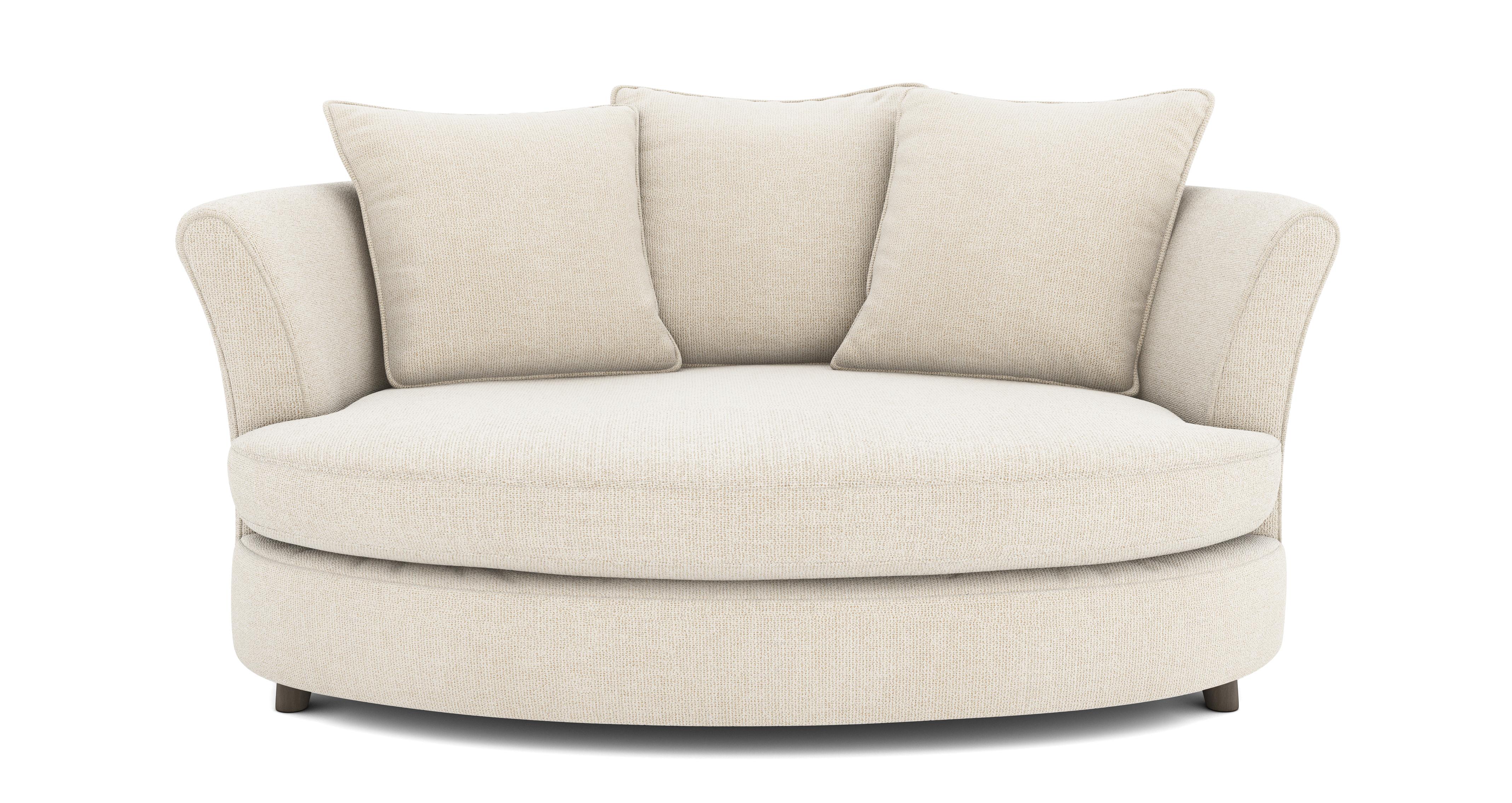 Pillow Back Cuddler Sofa