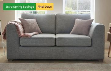 Formal Back Large 2 Seater Deluxe Sofa Bed