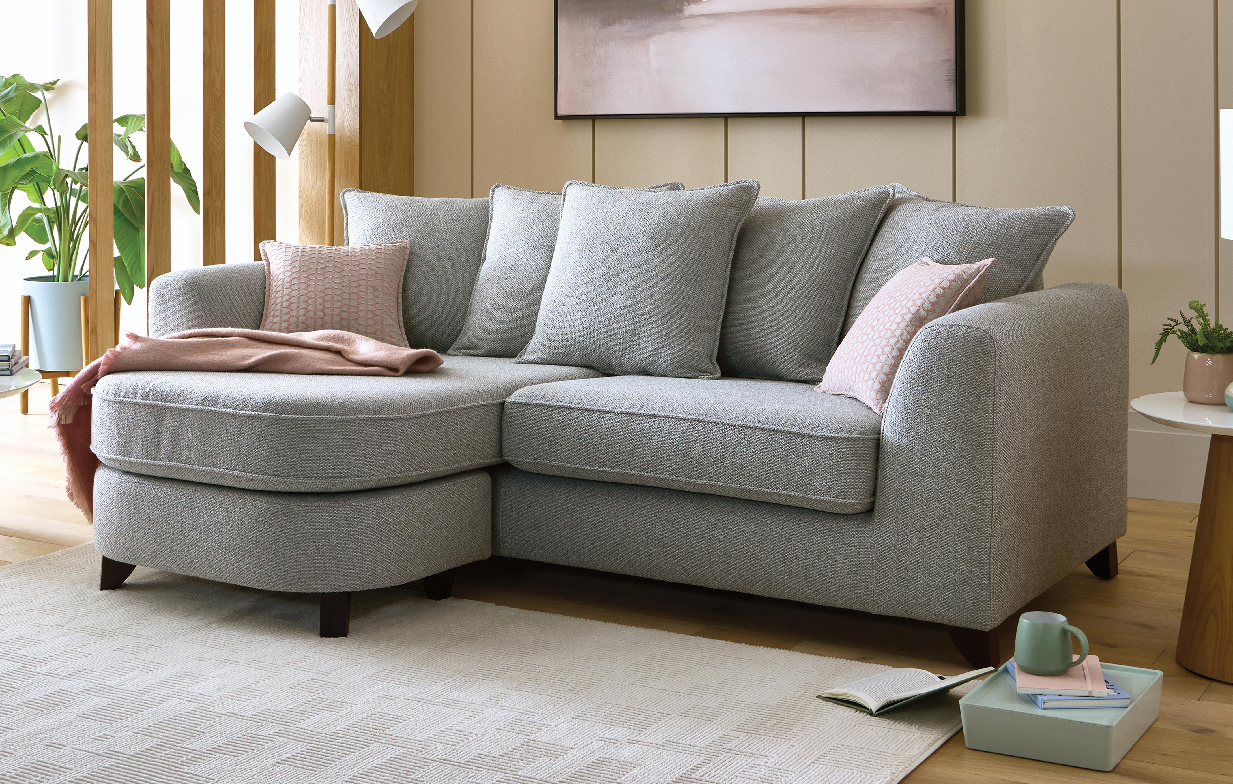 Pillow Back 4 Seater Lounger