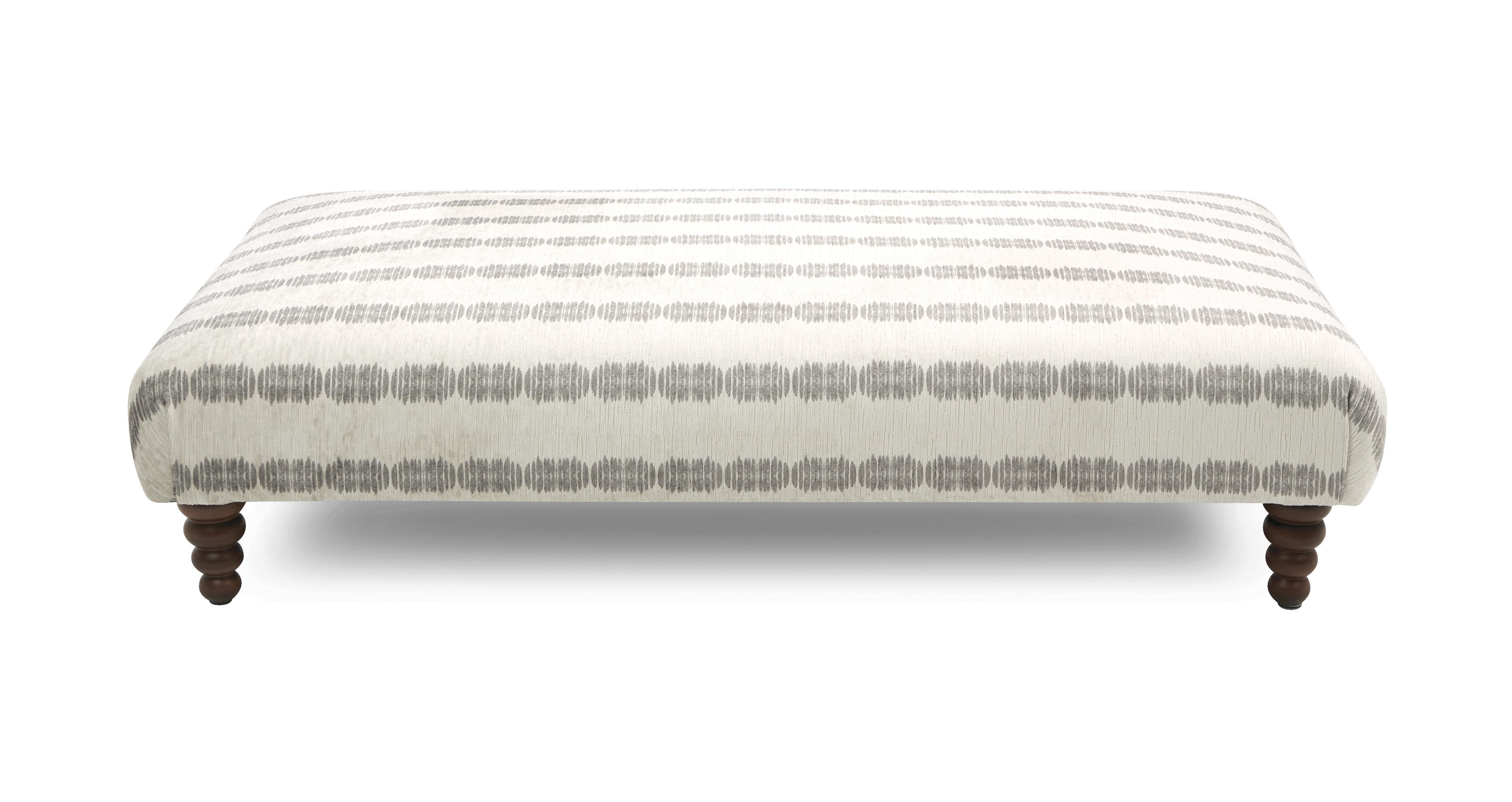 Lorenza-clearance Corner Sofa Chair & Footstool in Lorenza Combination Cream and Burgundy Clearance Cream and Burgundy