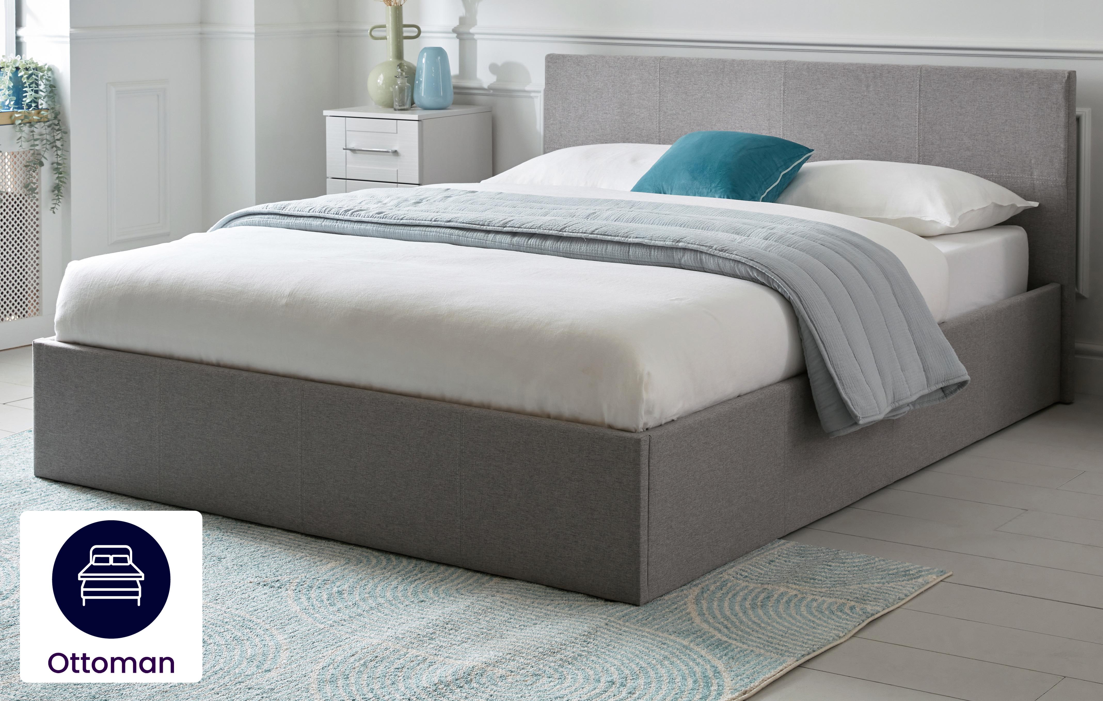 Double Ottoman Bedframe