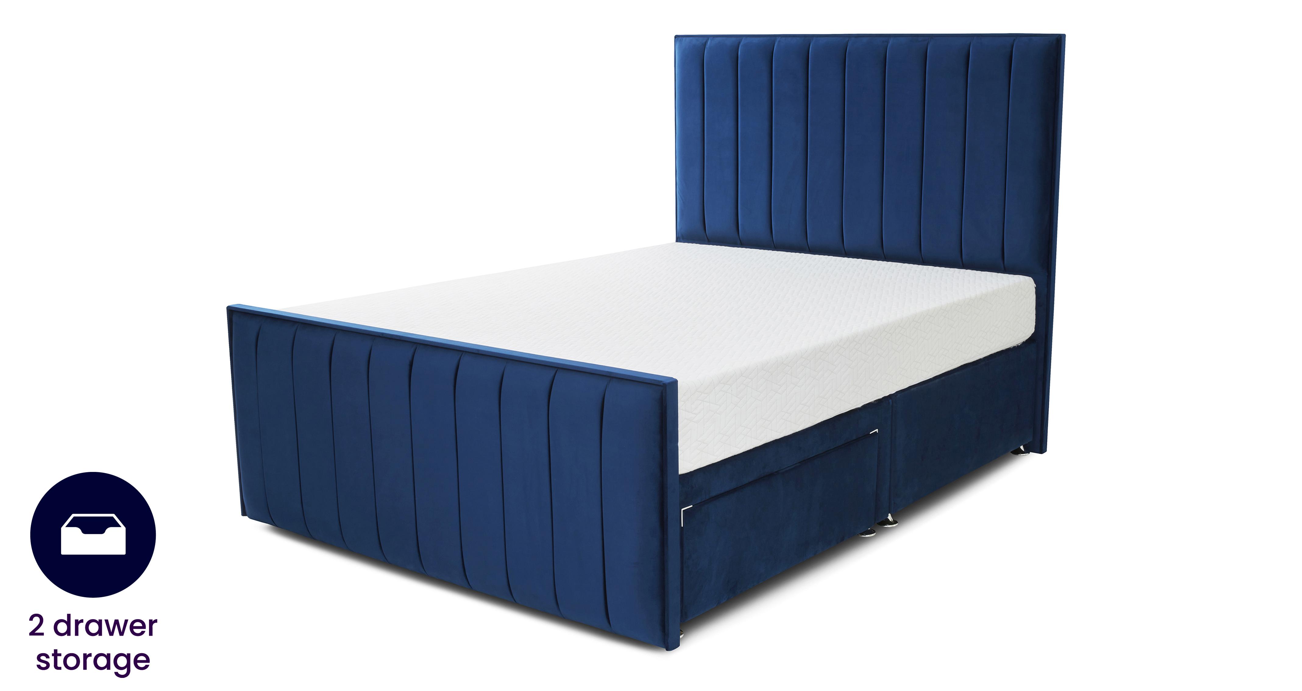 Small Double 2 Drawer Bedframe
