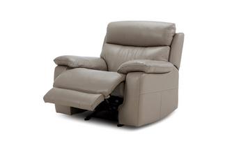 Leather Power Recliner Chair 