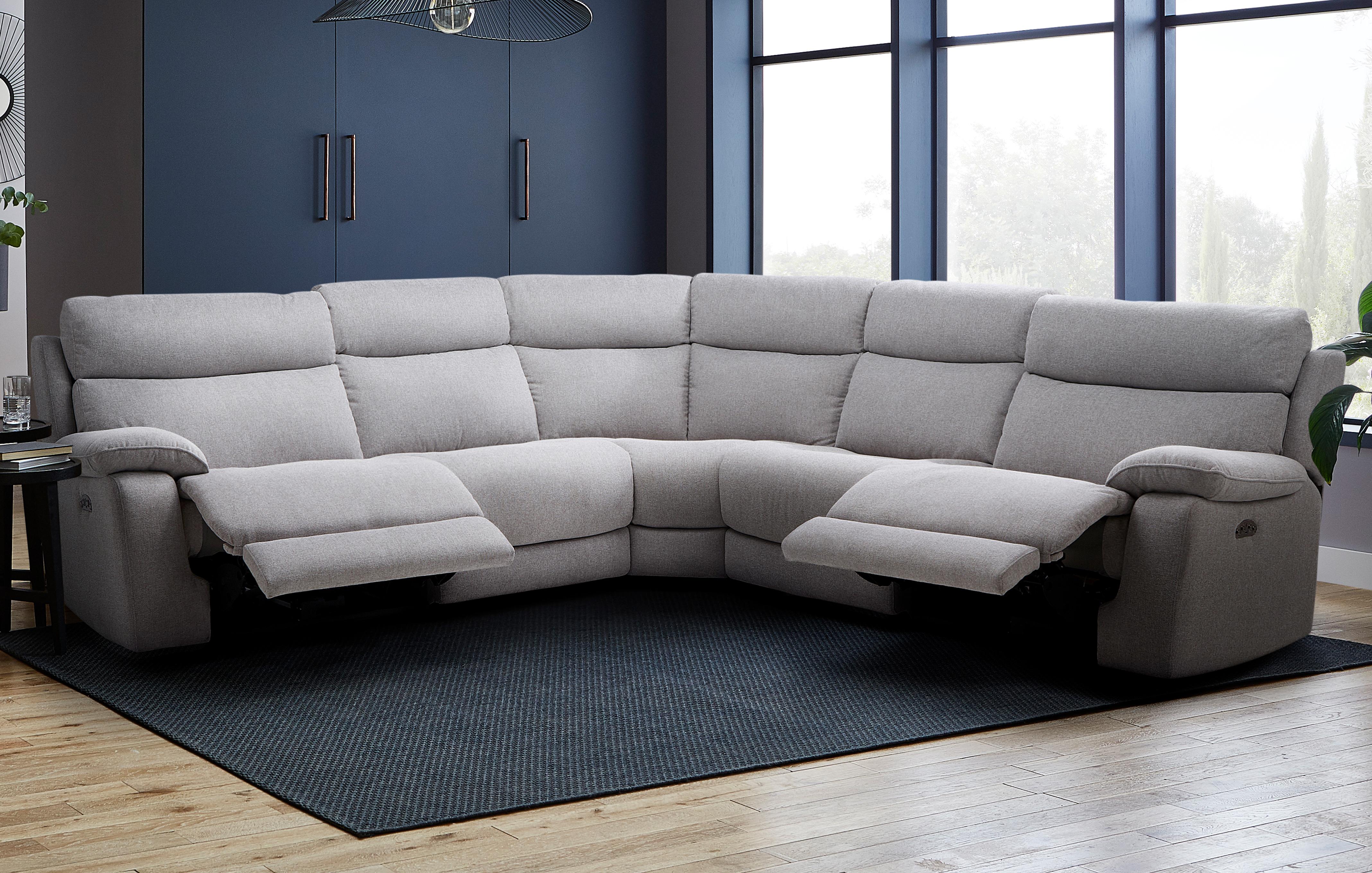 Dfs corner on sale recliner sofa