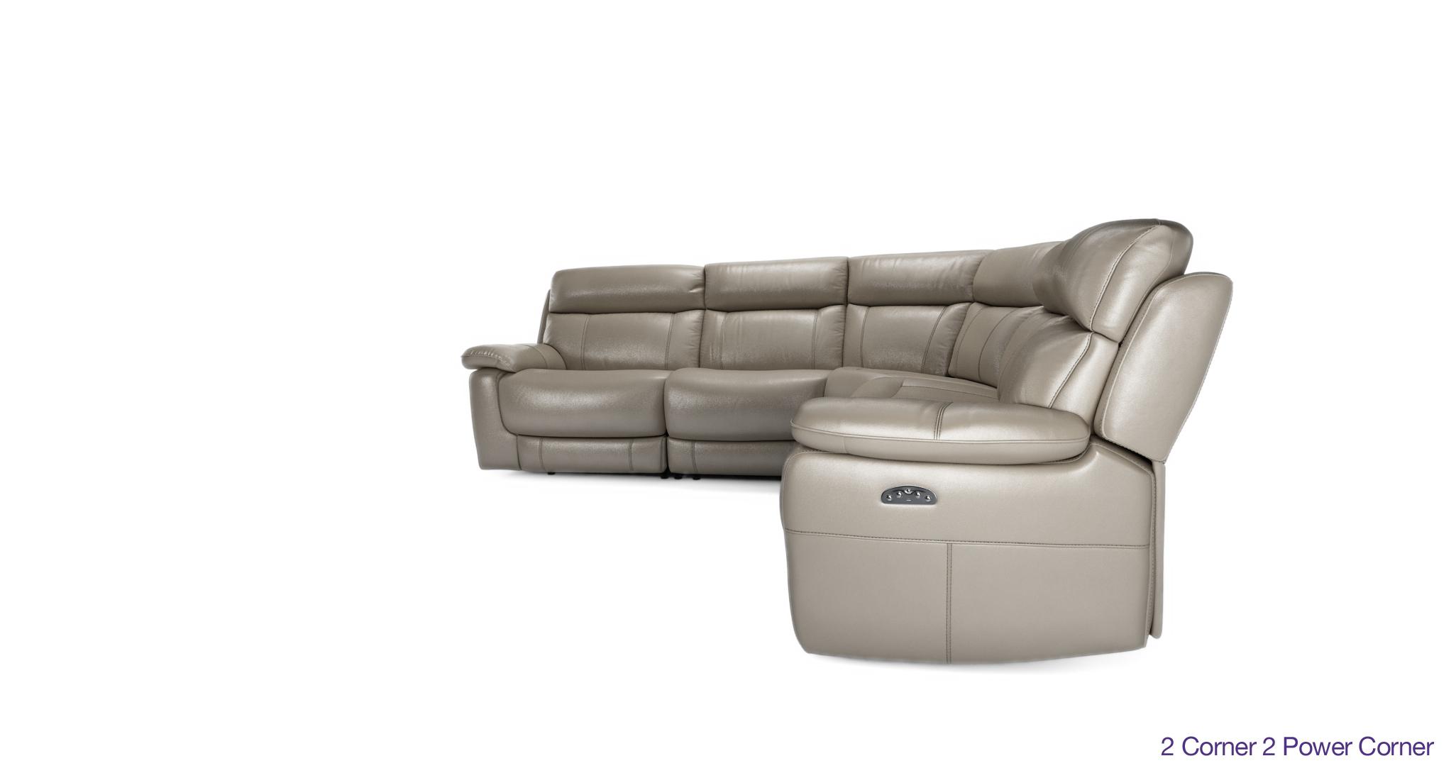 Dfs luther deals power corner sofa