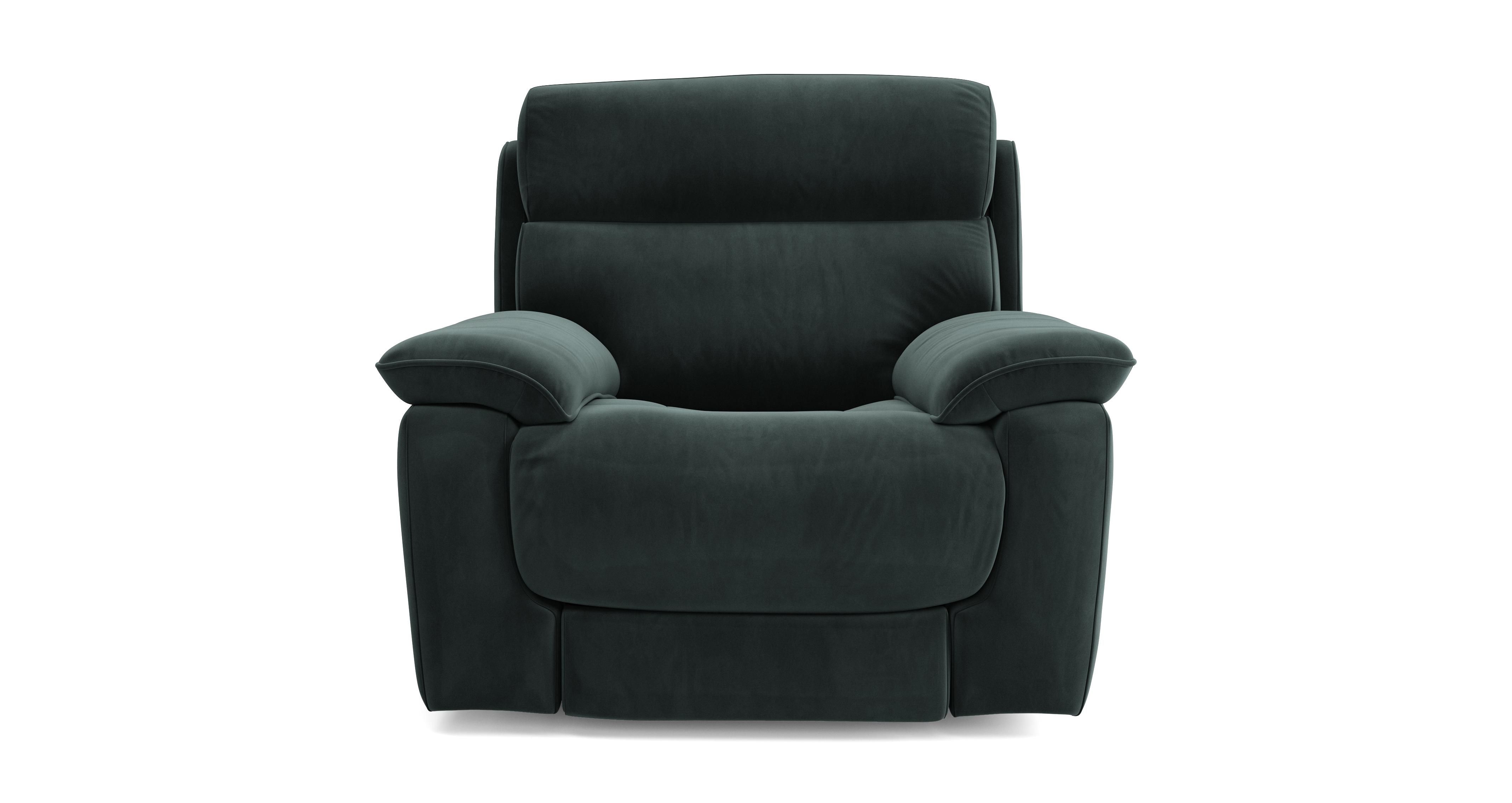 Lucius Velvet Power Rocker Chair | DFS