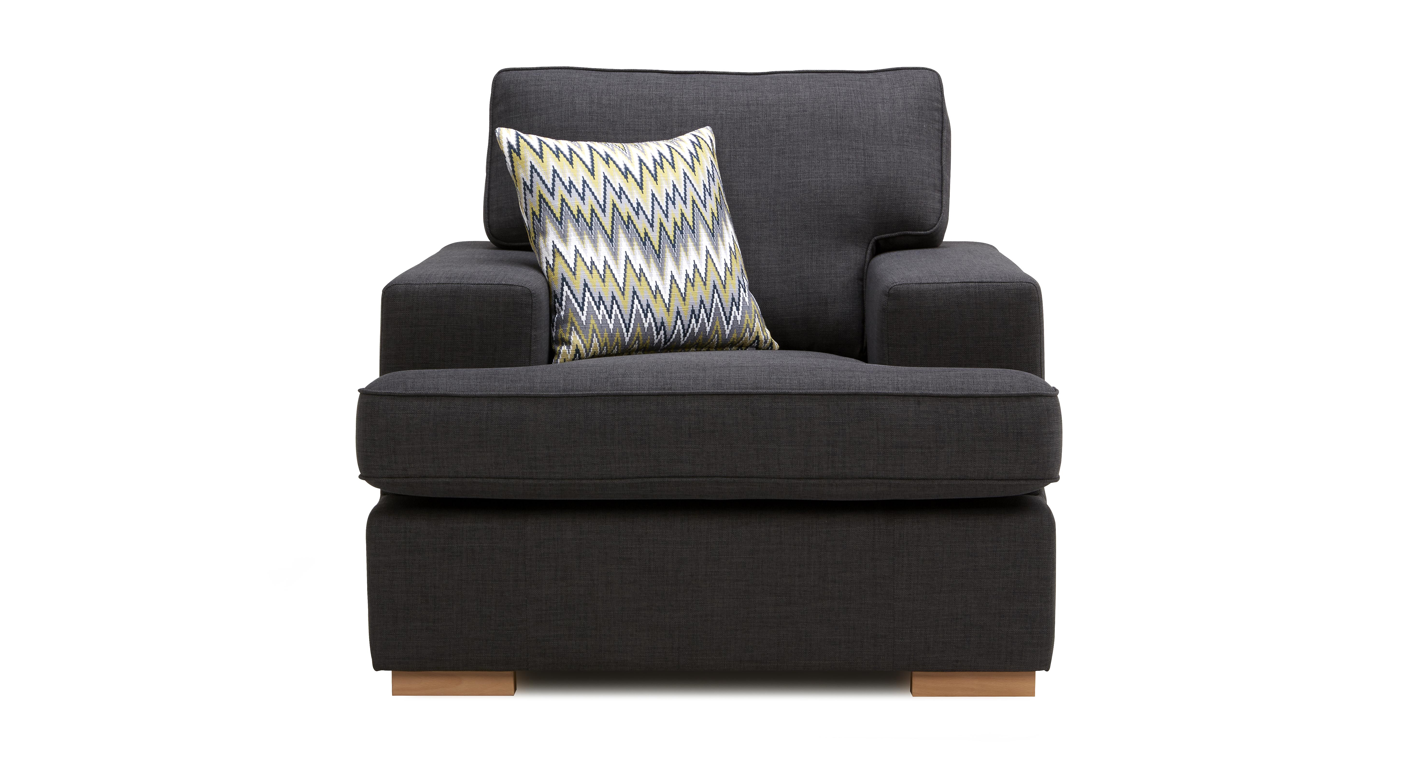 Dfs grey store chair