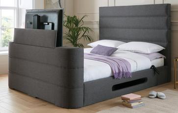 King Adjustable TV Bed & Dreamatic Mattress