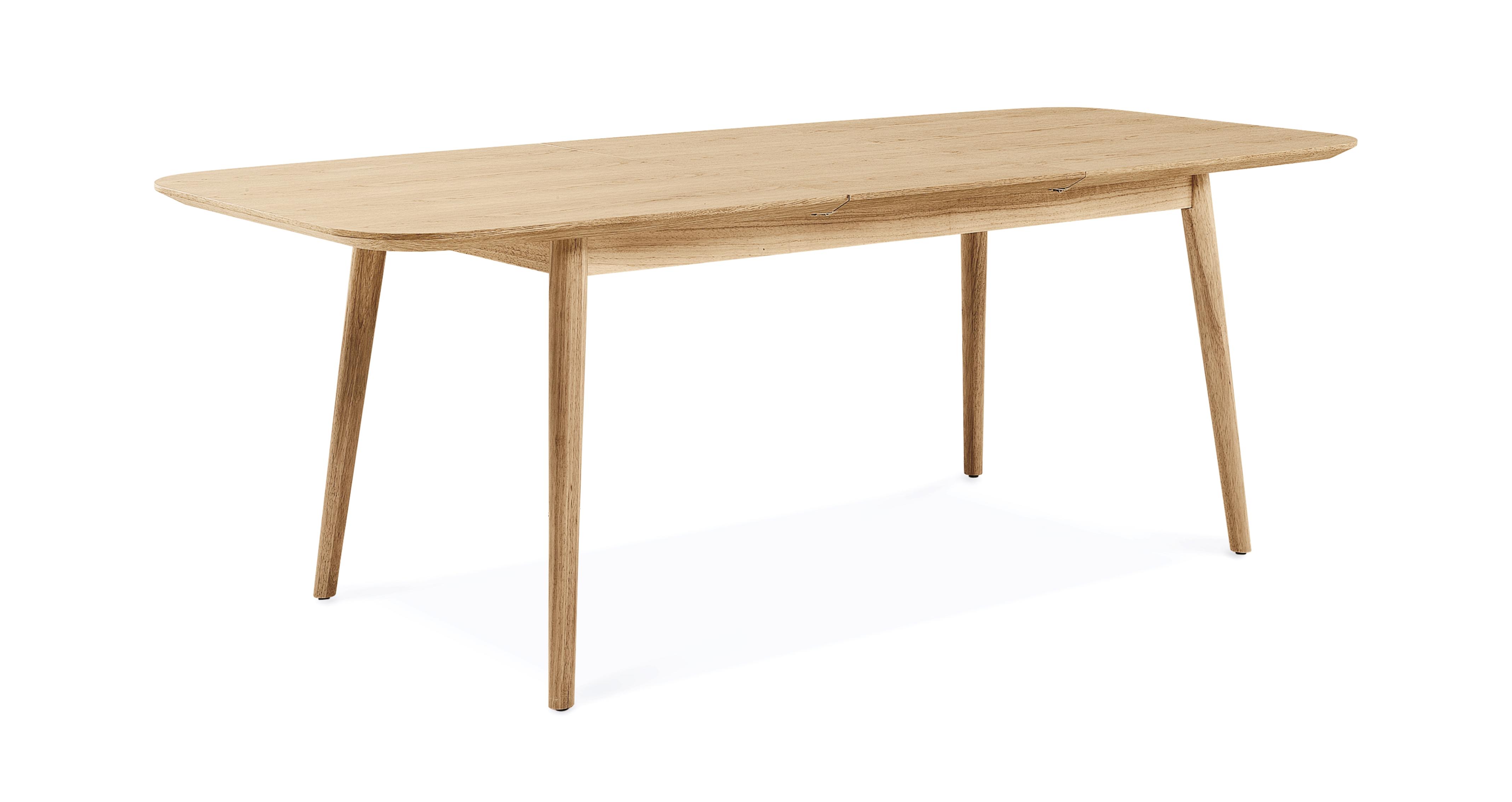 Dwell treble deals extending dining table