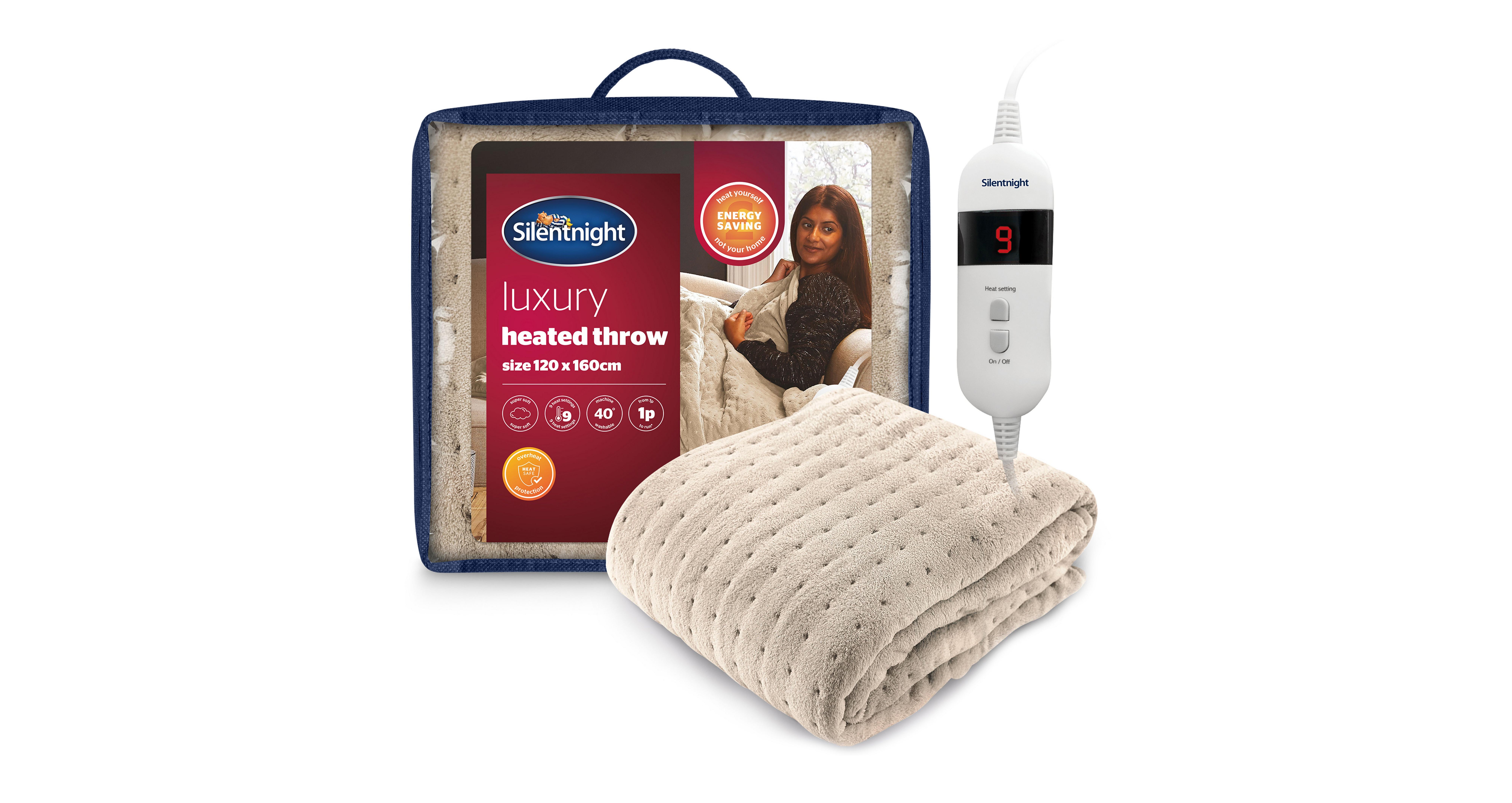 Silentnight Heated Throw