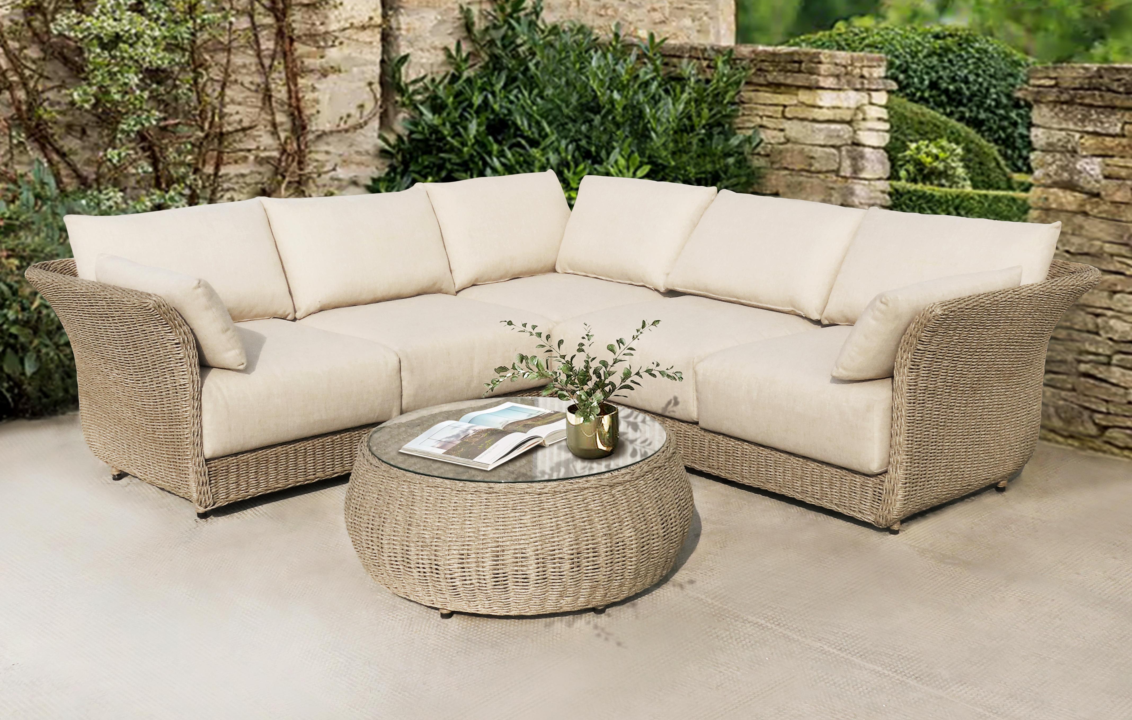Corner Sofa & Coffee Table Set