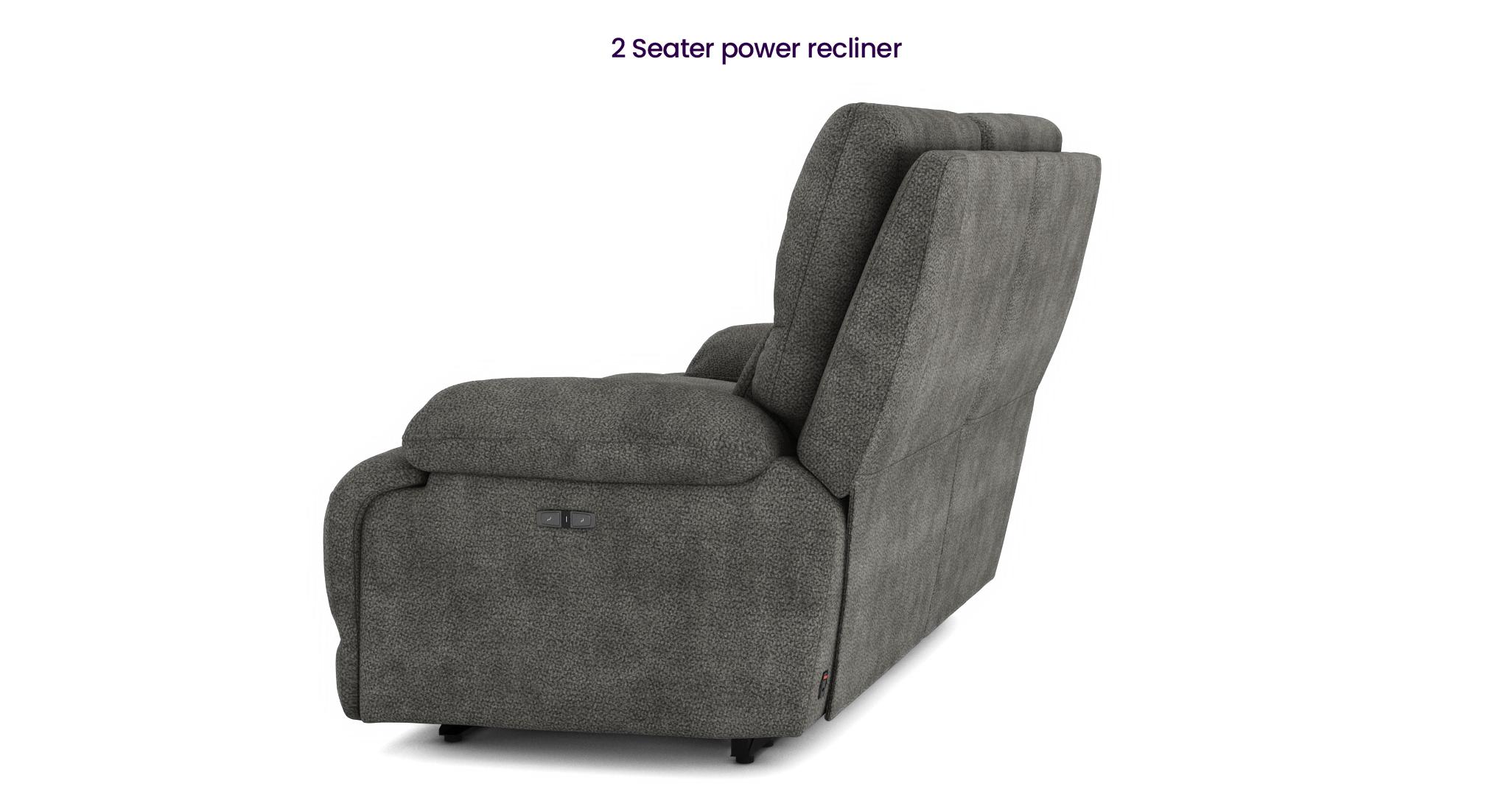 Cozzia dual deals power recliner