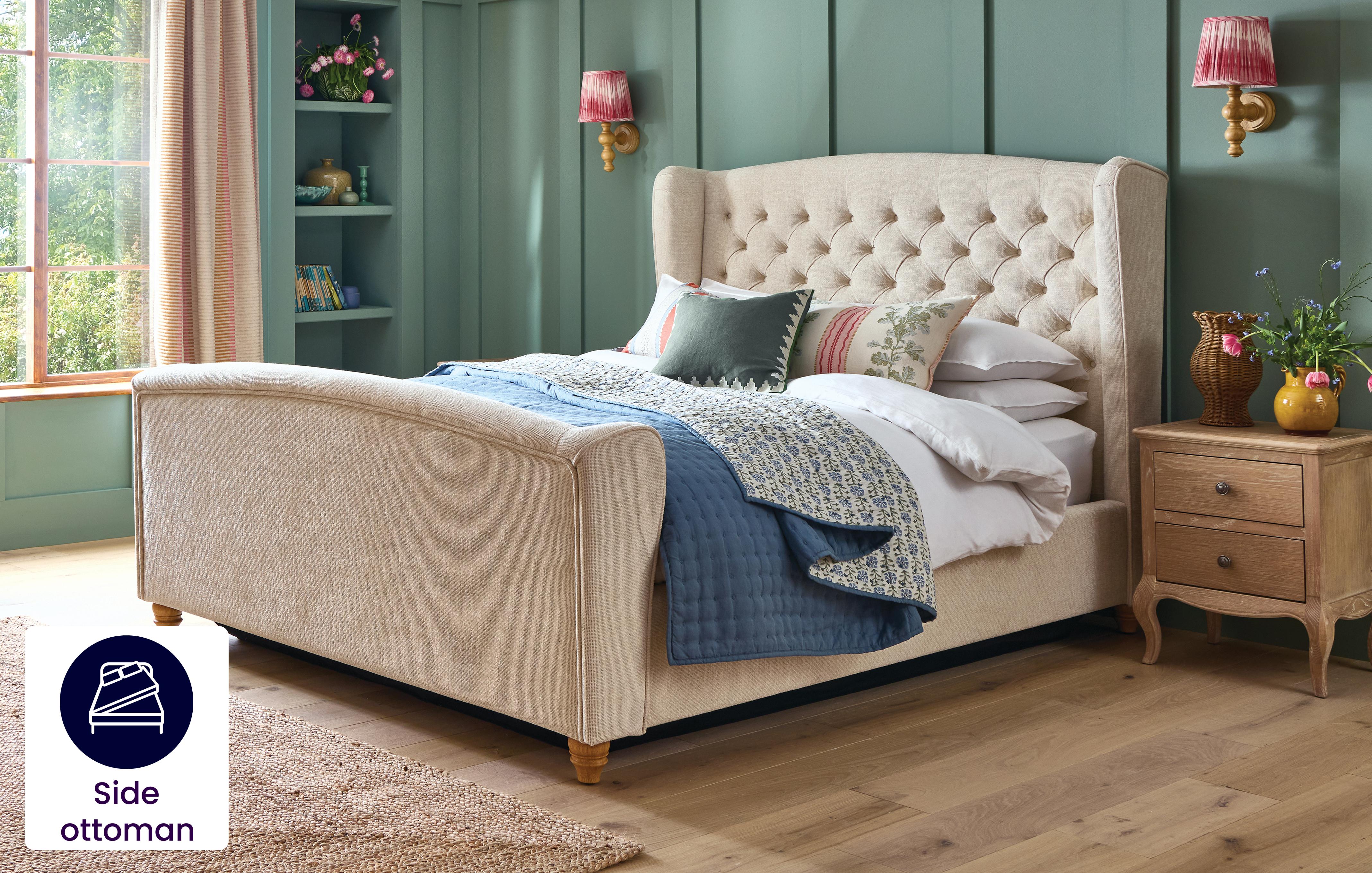 Double Ottoman Bedframe