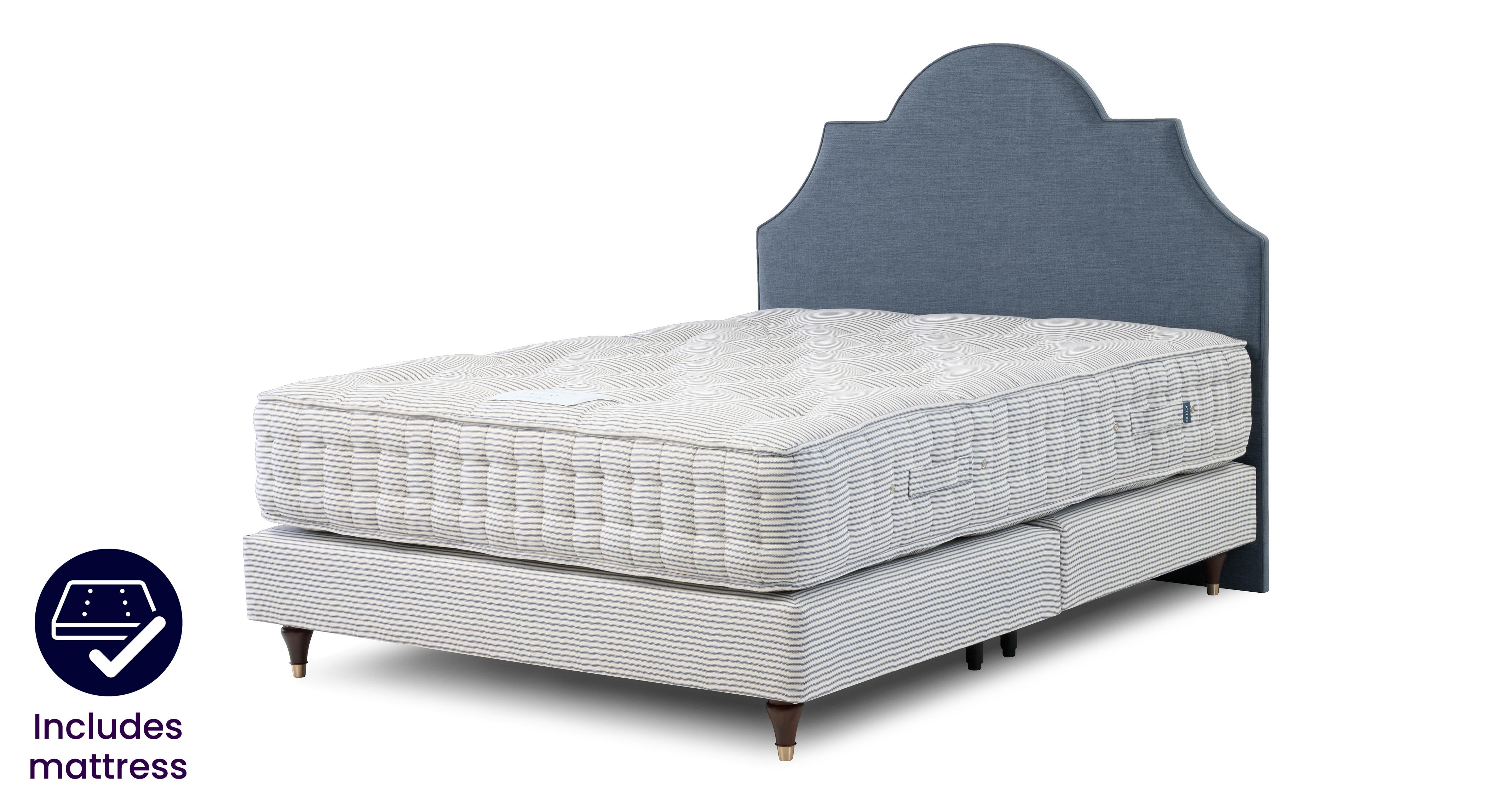 Double Bedframe & Sycamore Mattress