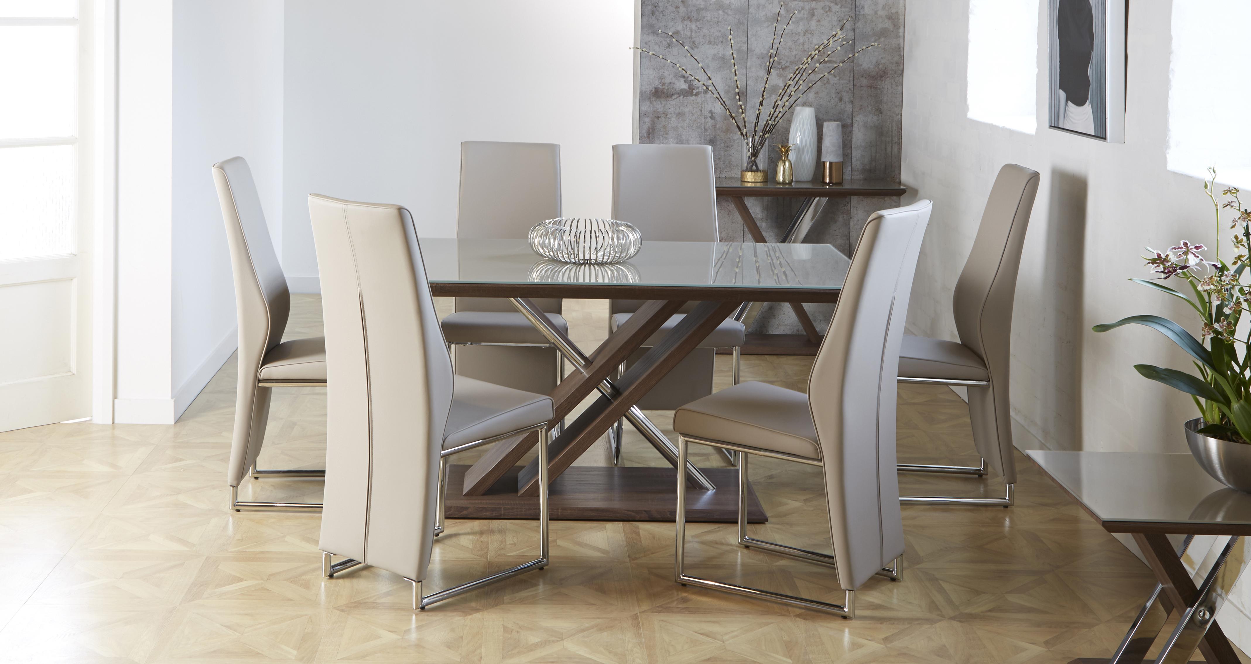Marteni Fixed Top Table Chairs DFS