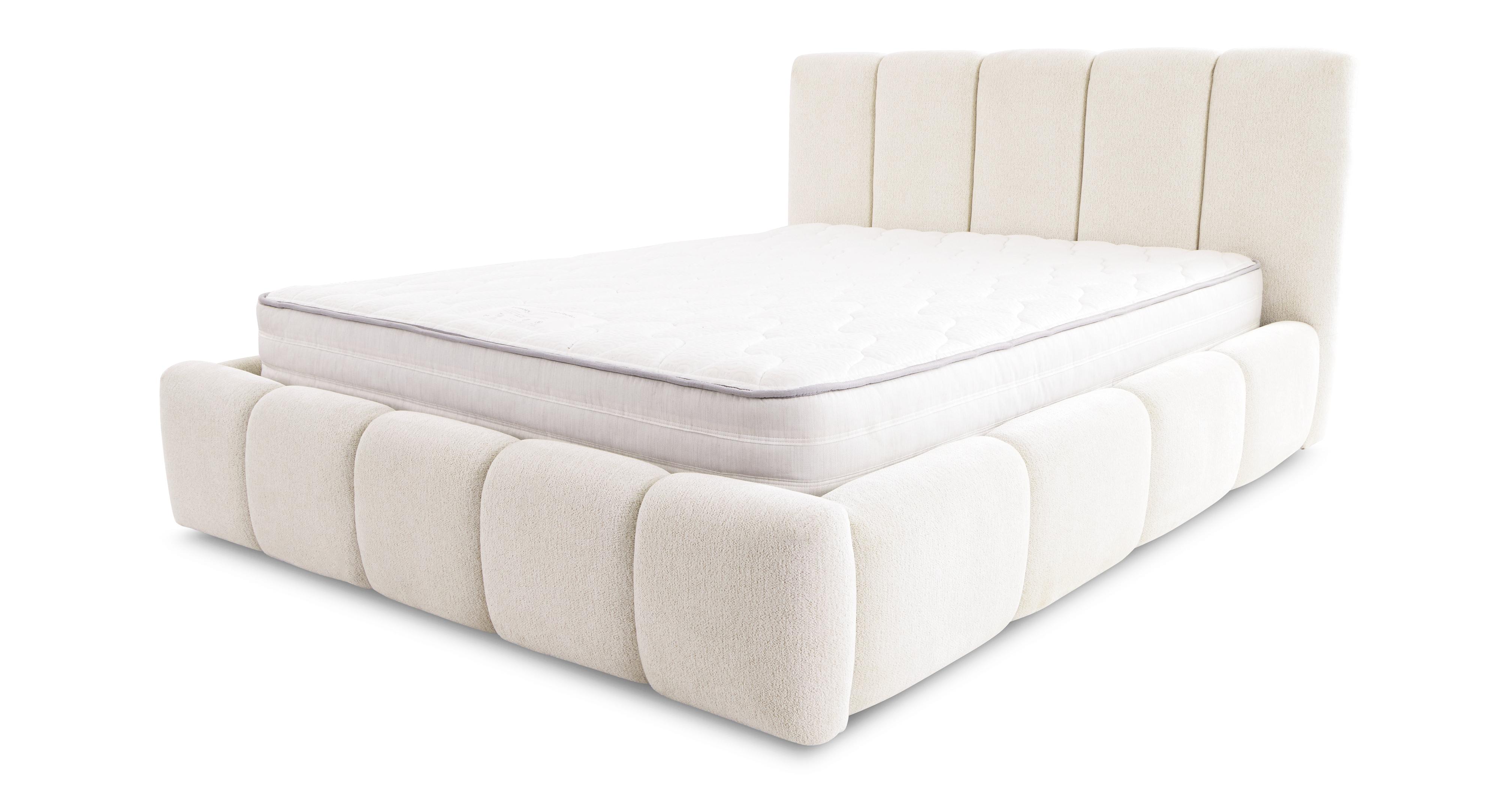 Marylebone Super King Ottoman in Marylebone Chenille Cream