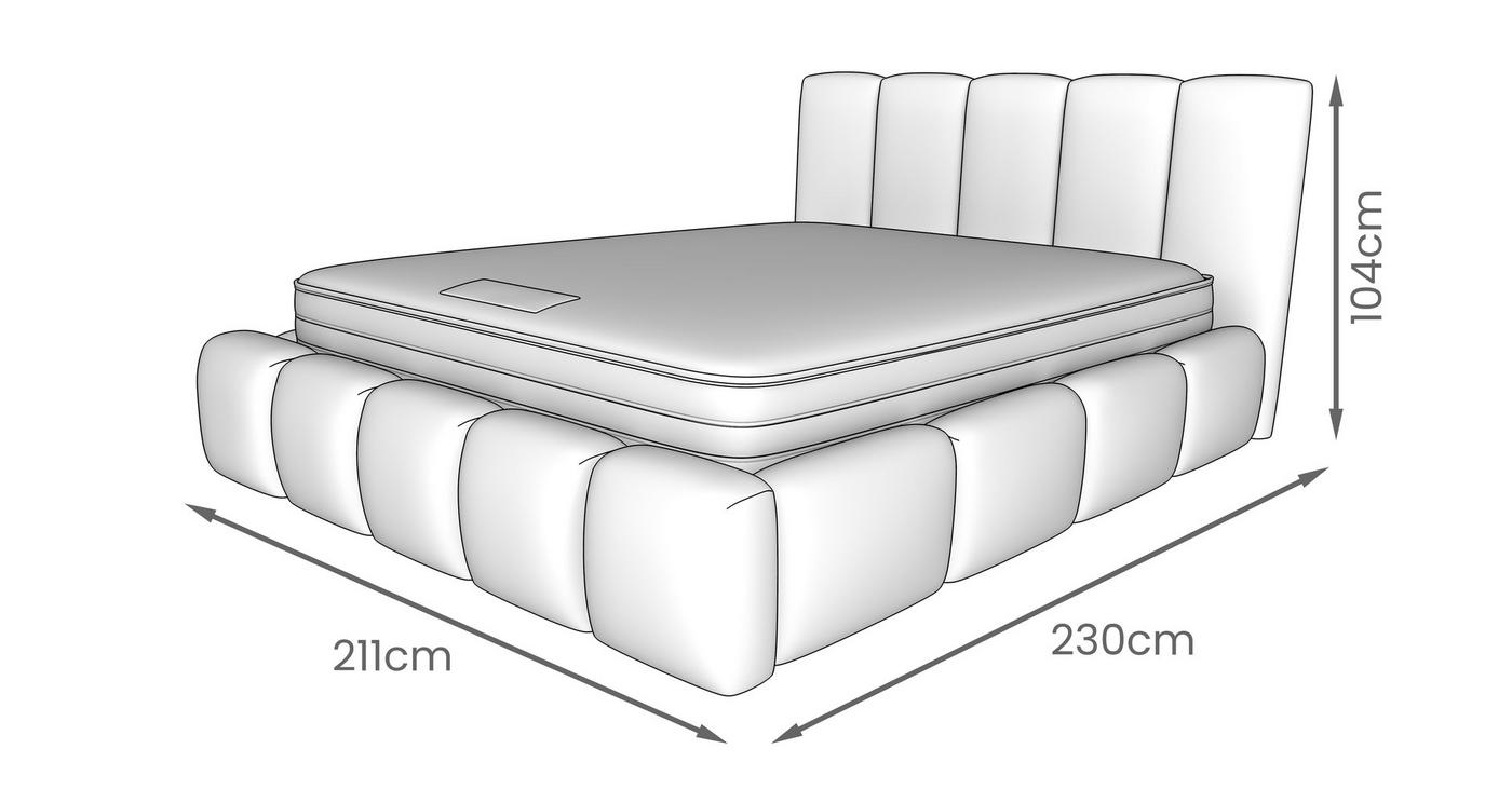 Super King Ottoman view 5