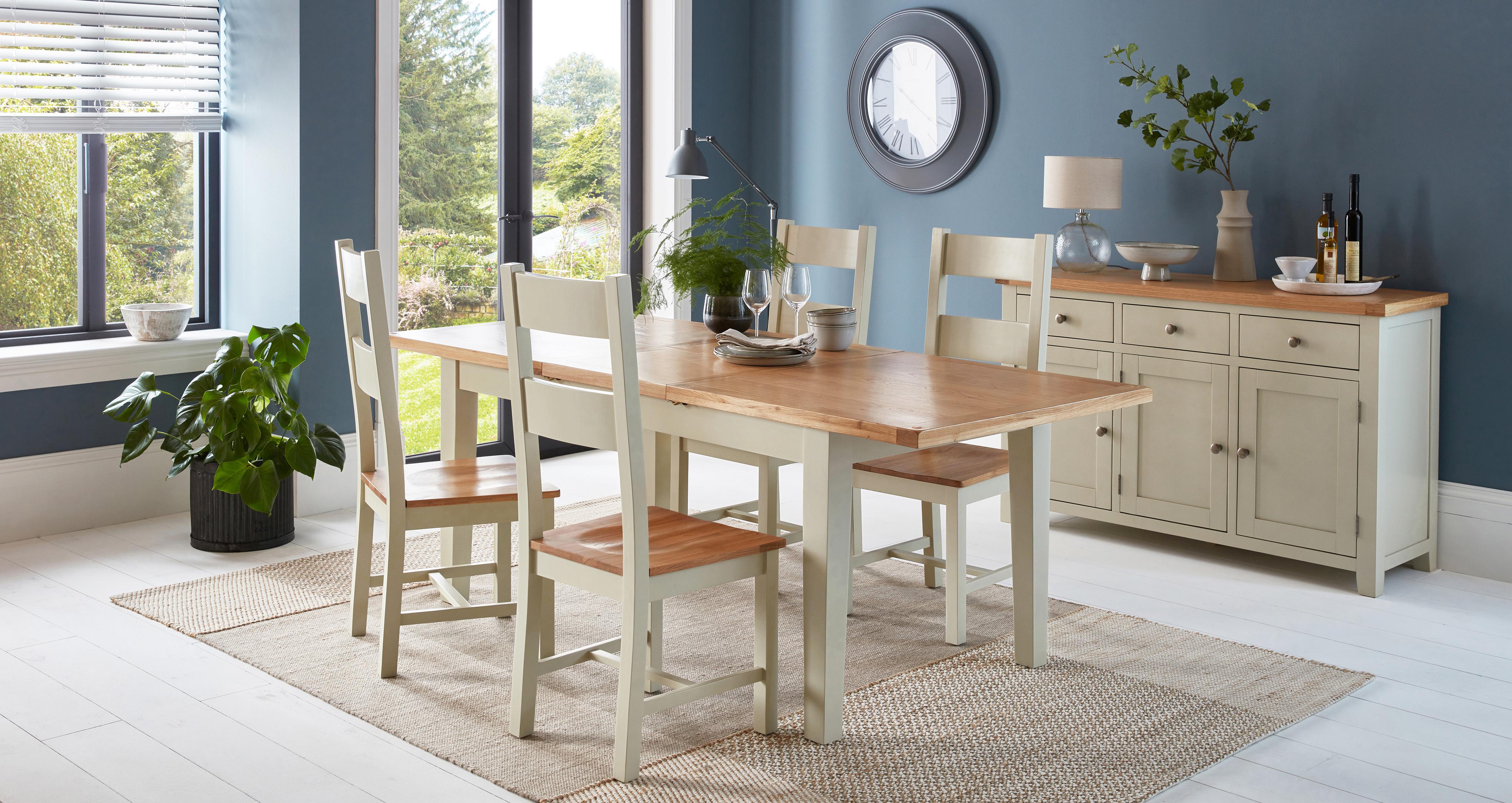 Maud Lamp Table in Maud White Oak White Painted Oak