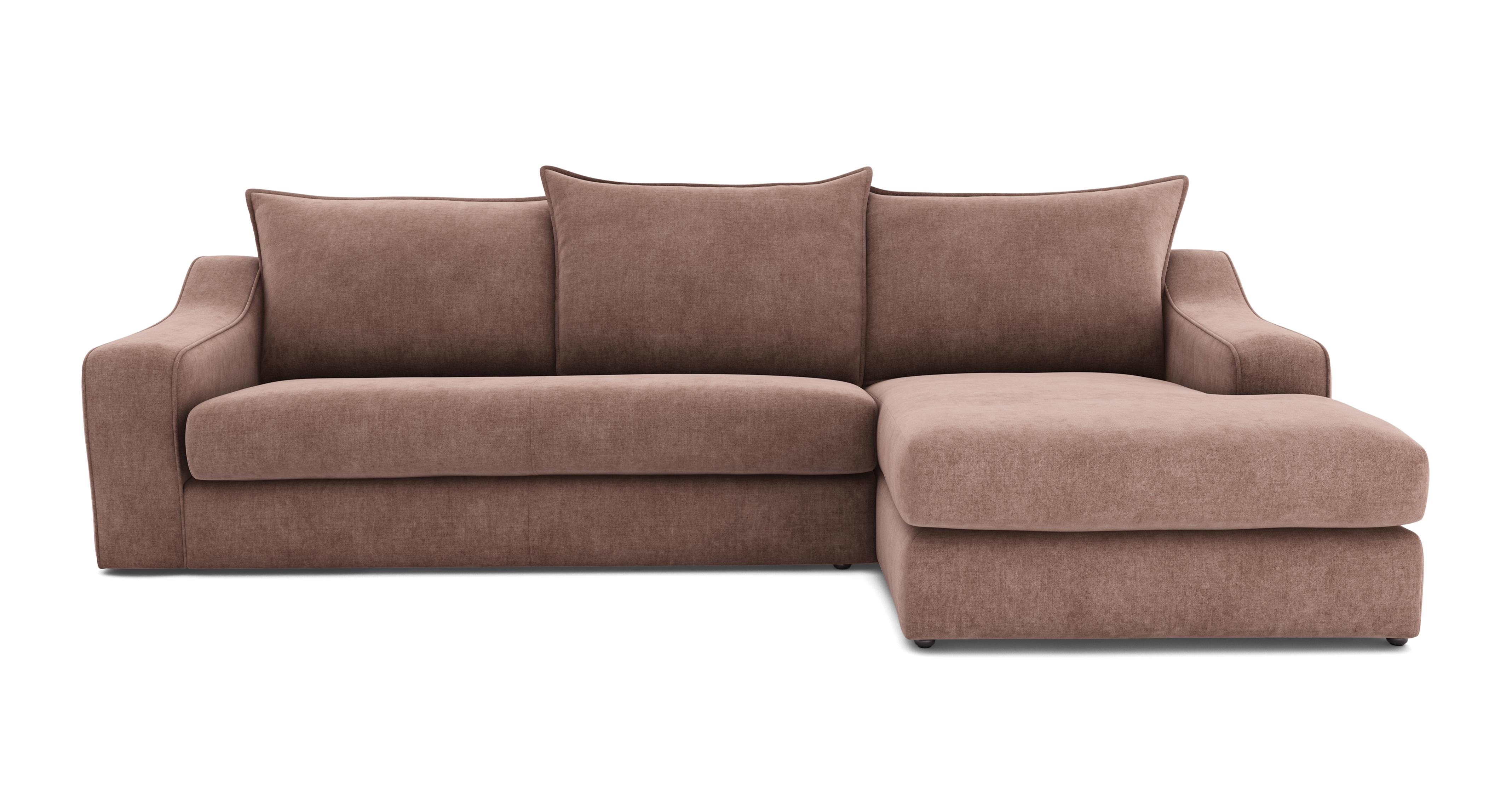 Right Hand Facing Large Chaise Sofa