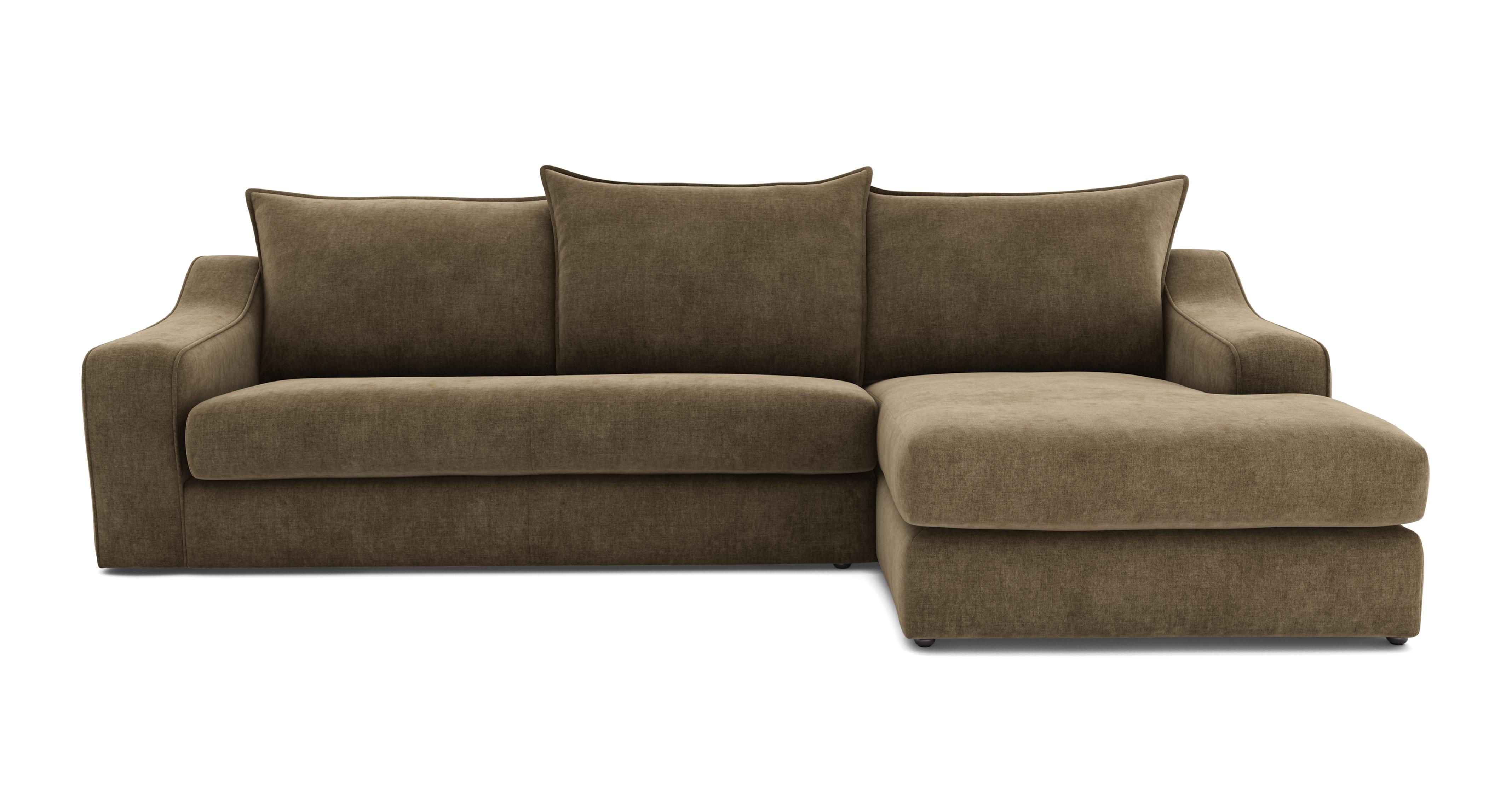 Right Hand Facing Large Chaise Sofa